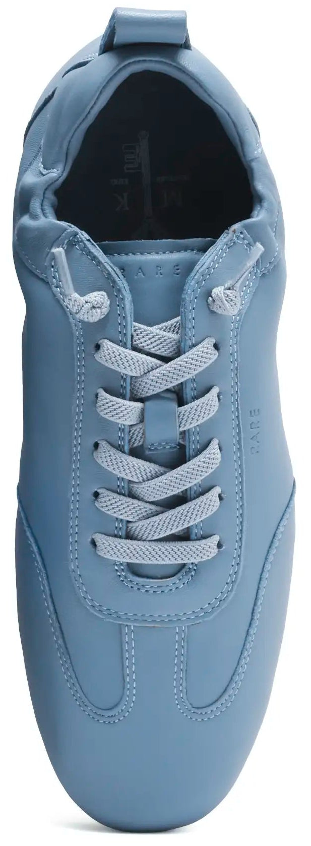 Rarez Men's Montare 7 Light Blue Leather Sneaker