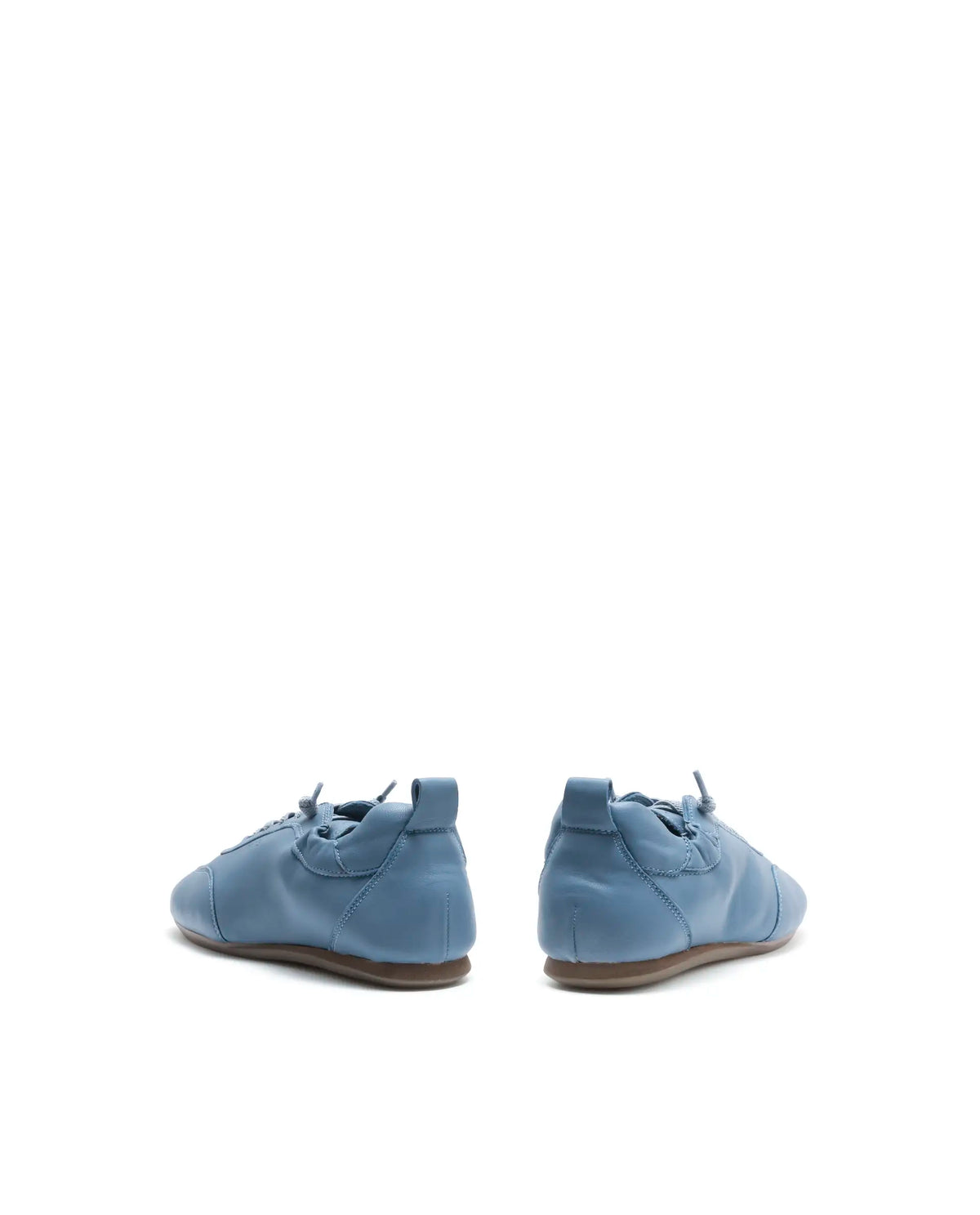 Rarez Men's Montare 7 Light Blue Leather Sneaker