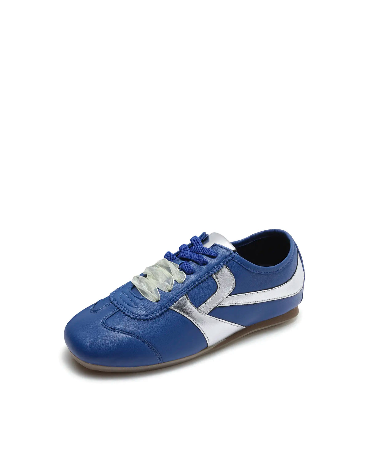 Rarez Women's Montare Blue Leather Sneaker