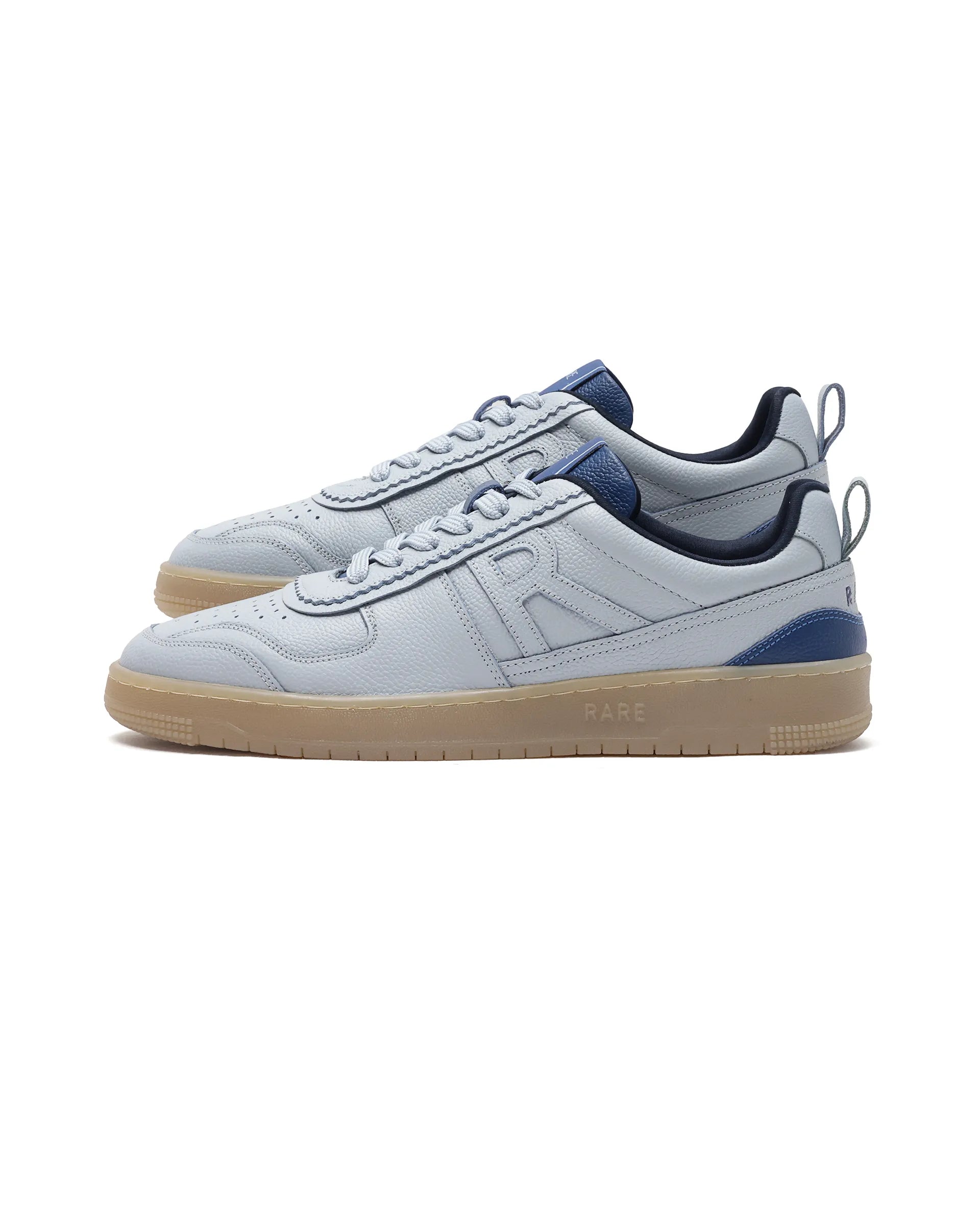 Rare Rabbit Men's Nigel Ice Blue Lace-Up Closure Sneaker