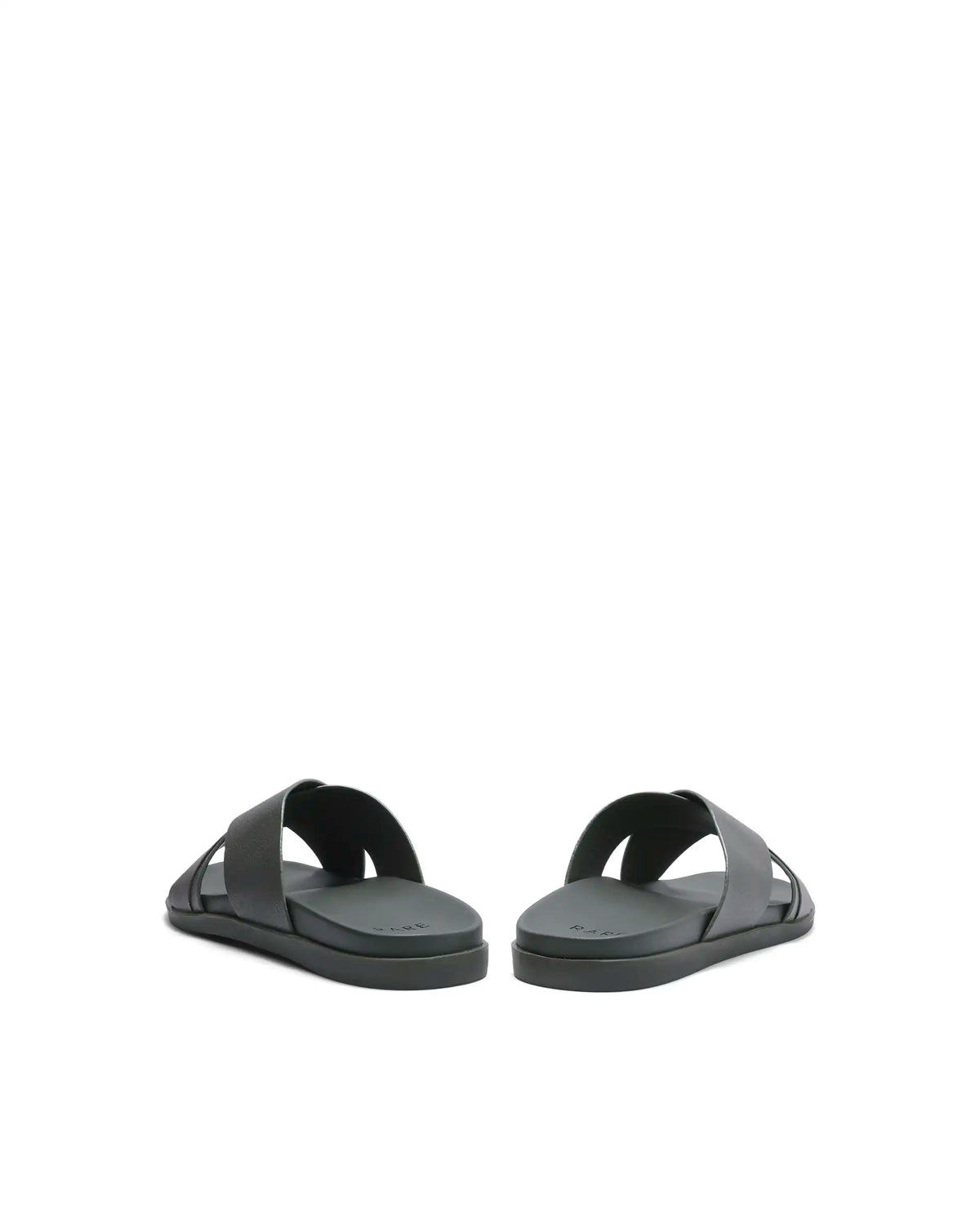 Rarez Men's Niro Olive Leather Regular Sandal