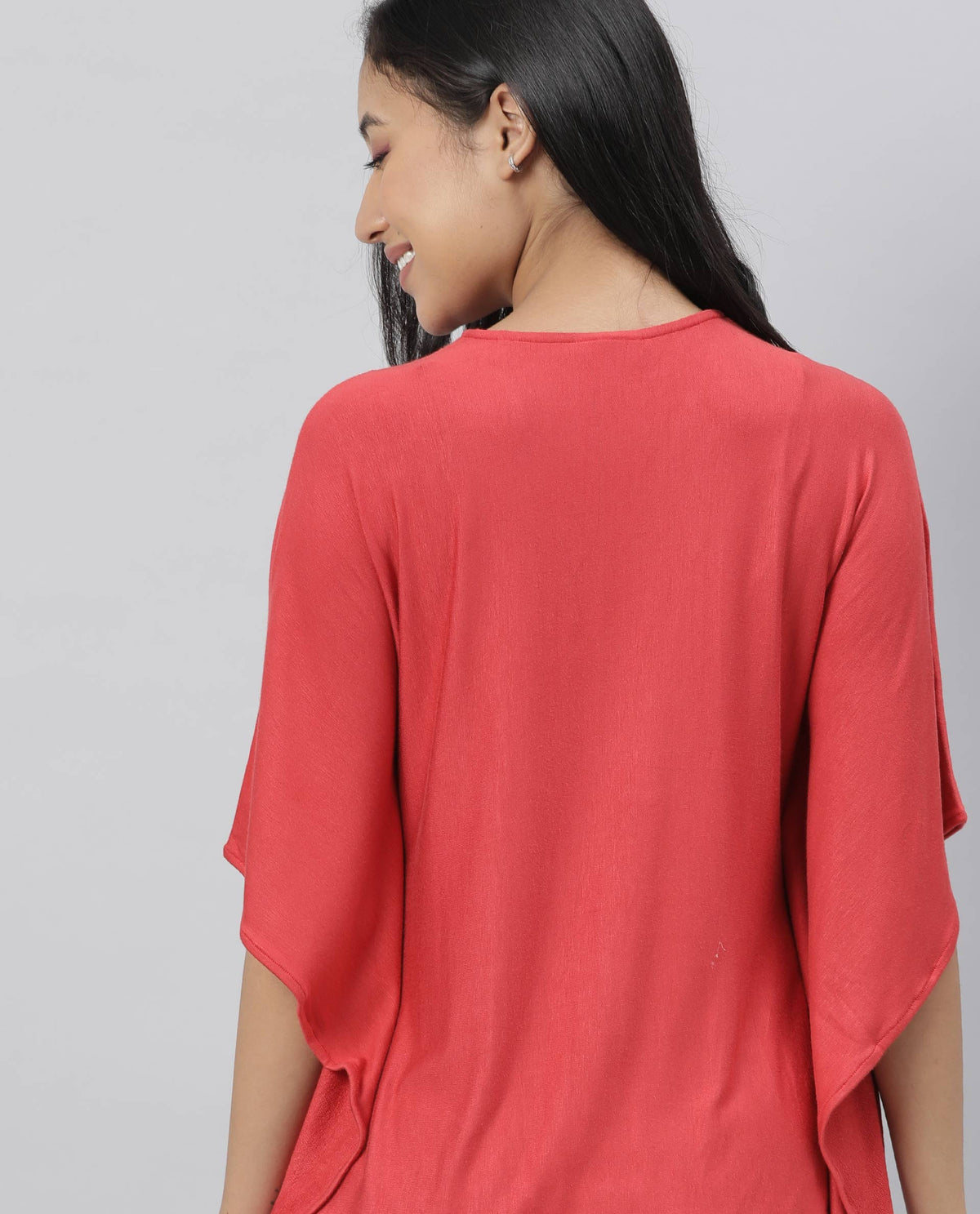 Rareism Women Pal Red Top Full Sleeves Solid