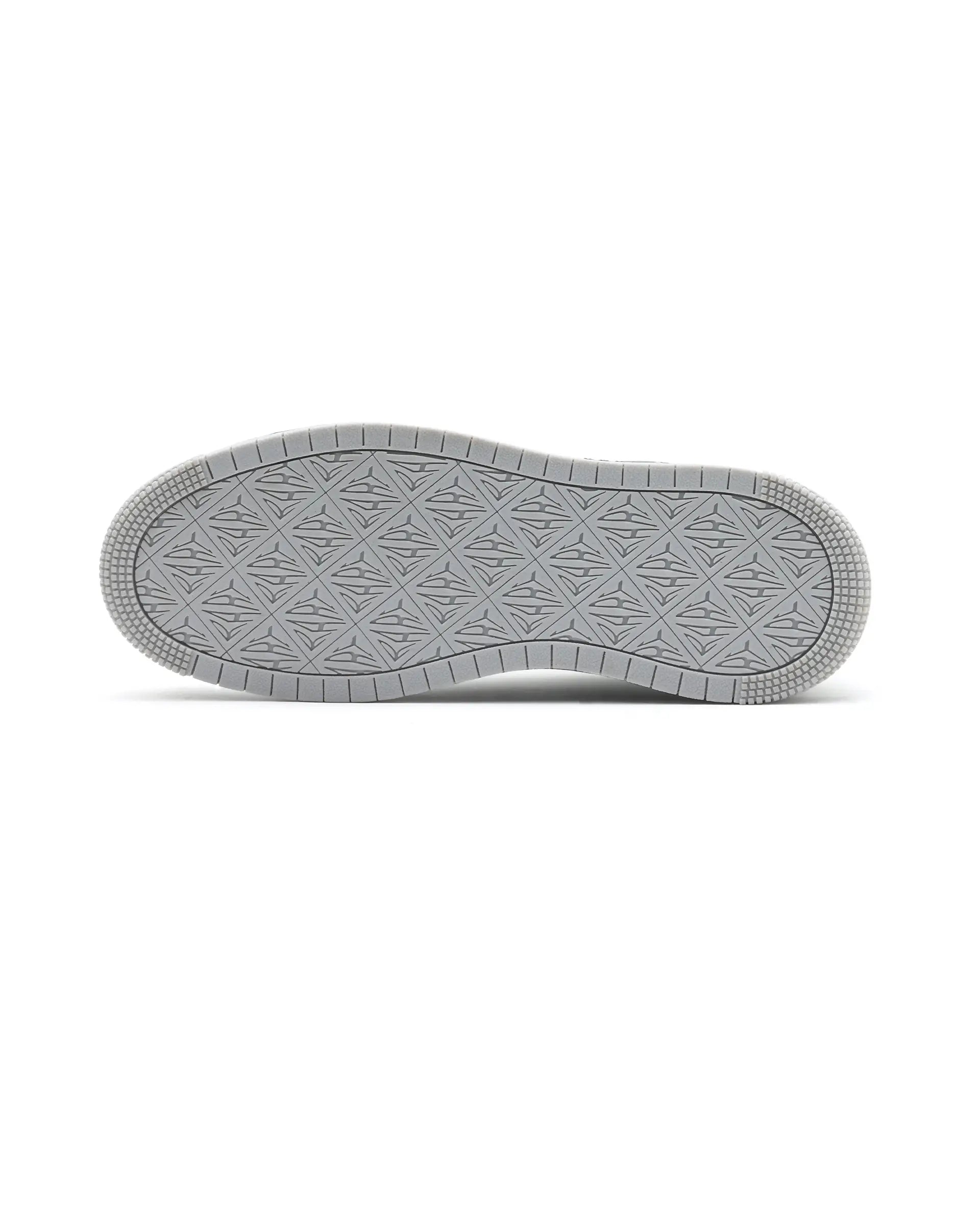 Rare Rabbit Men's Phantom Grey Micro Fiber Navy Causal Sneaker