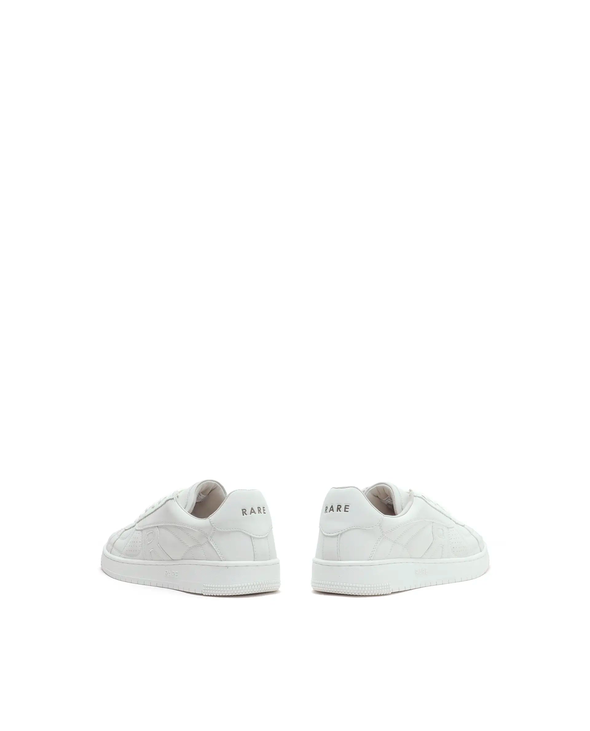 Rarez Men's Ragno 30 Off White Regular Micro Fiber Sneaker