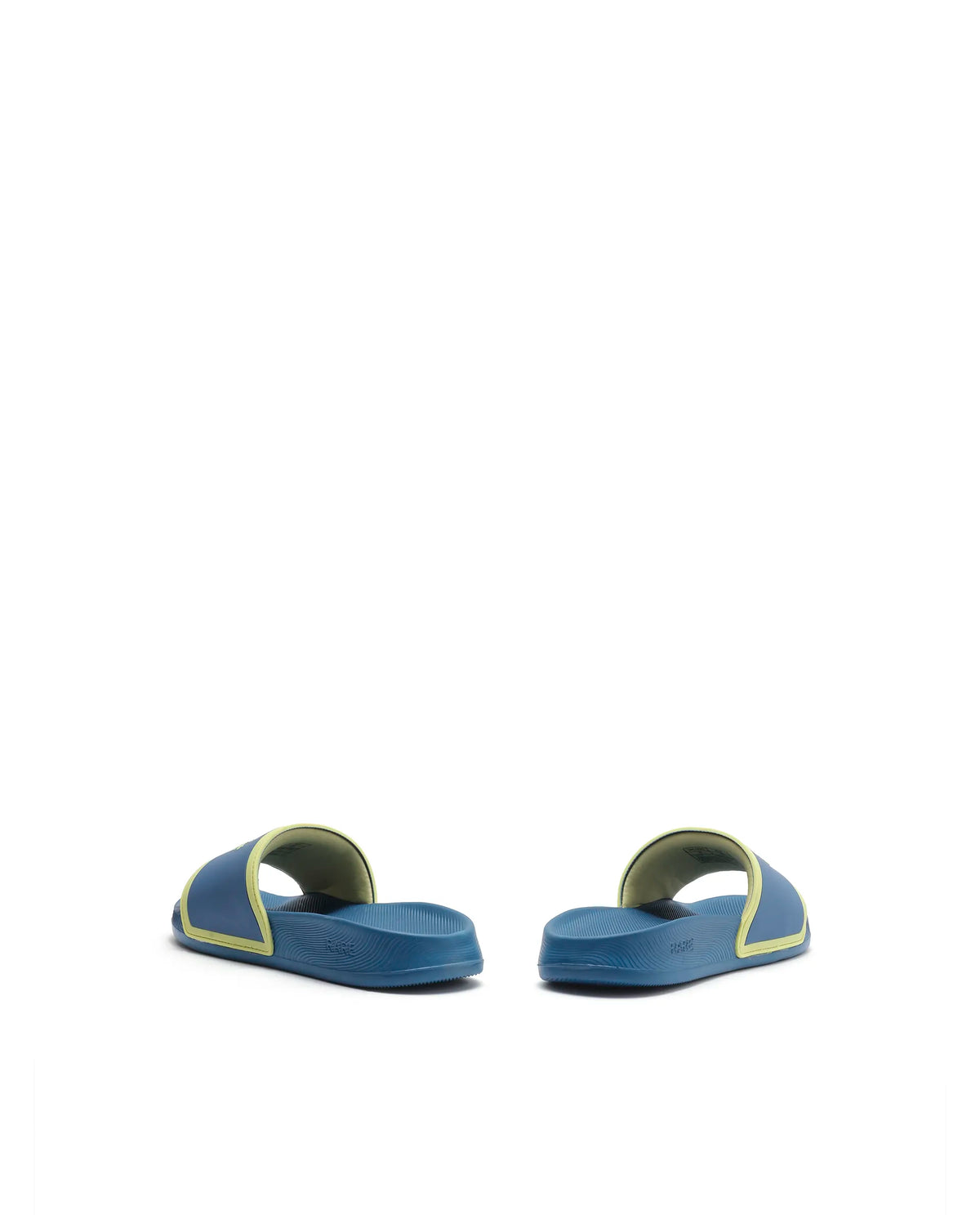 Rarez Mens Reff Blue/Yellow Synthetic Material Regular Typography Print Sandal