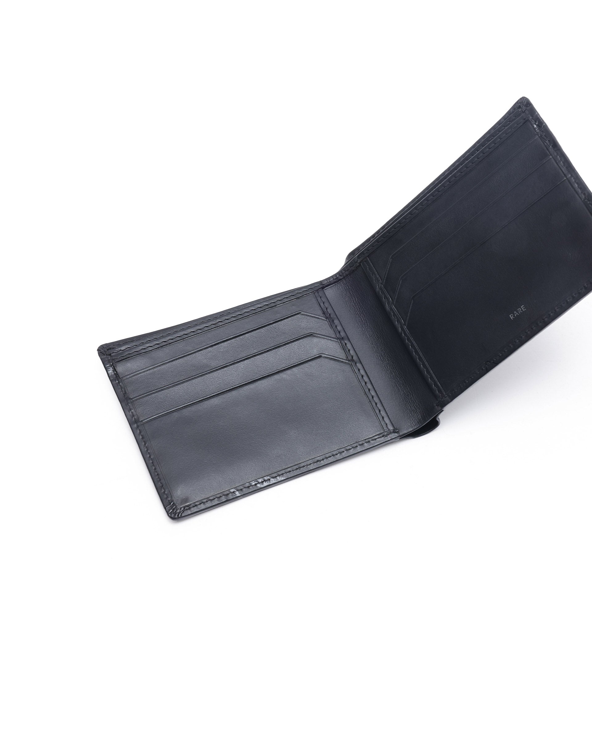 Rare Rabbit Men Rivo Black Wallet