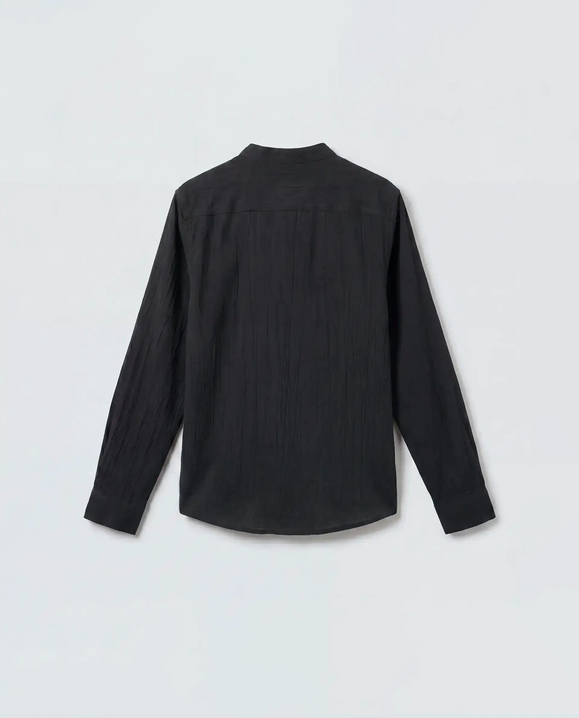 Rare Ones Kids Clin Black Cotton Fabric Button Closure Regular Fit Shirt