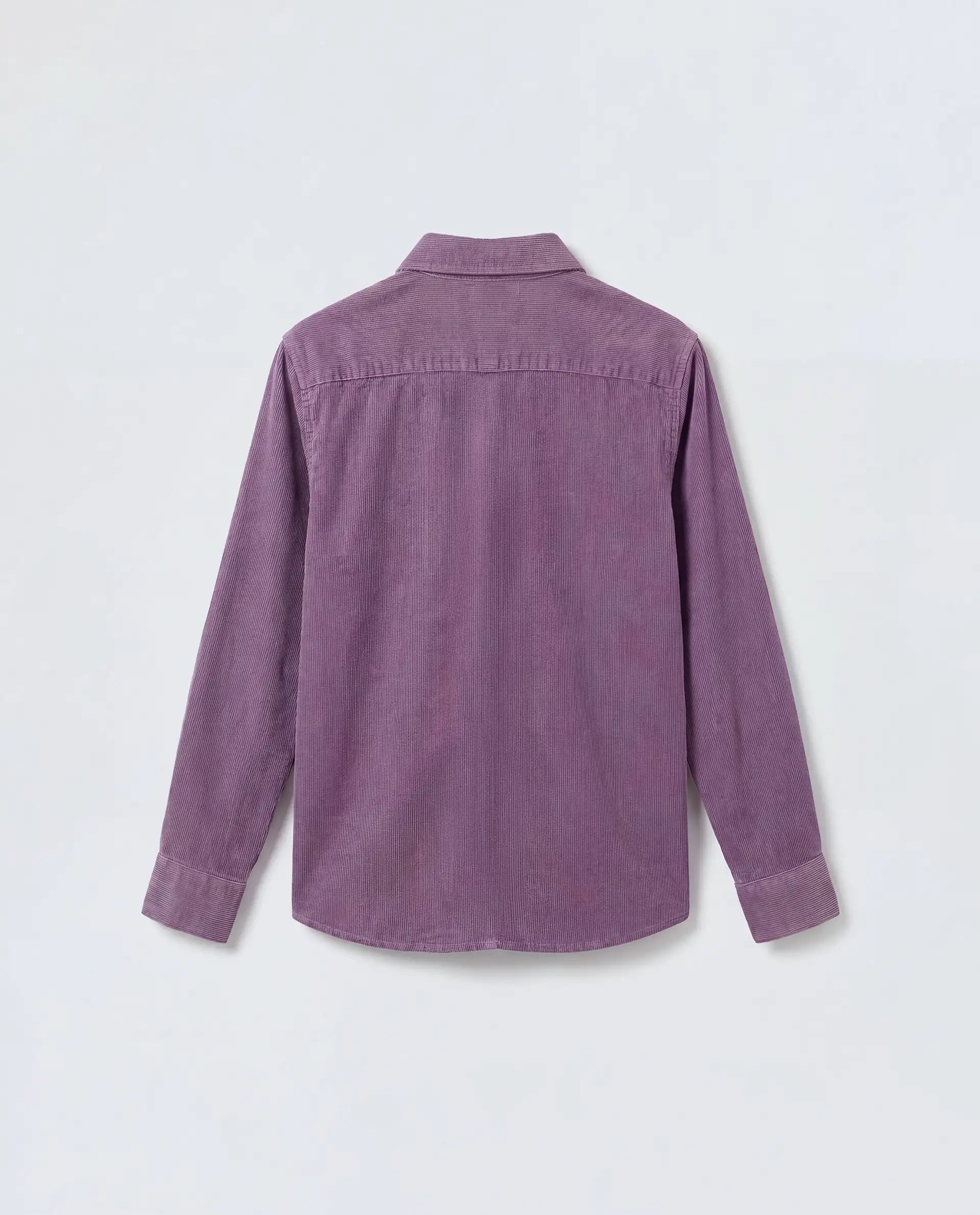 Rare Ones Kids Ceon Light Purple Cotton Fabric Button Closure Regular Plain Shirt