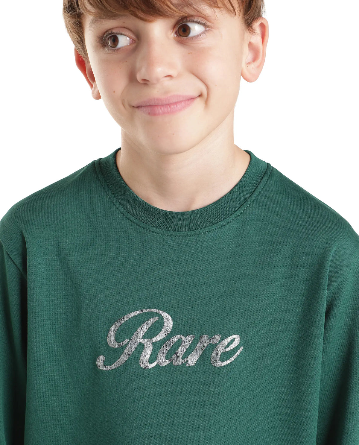 Rare Ones Kids Hank Green Cotton Blend Fabric Pull-On Regular Fit Embroidered T-Shirt