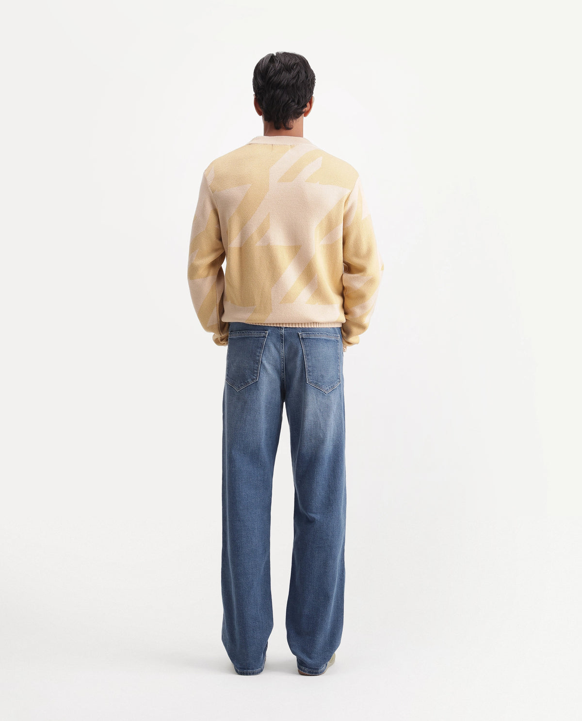 Rare Rabbit Men's Lyme Light Blue Cotton Relaxed Plain Jeans - image 7