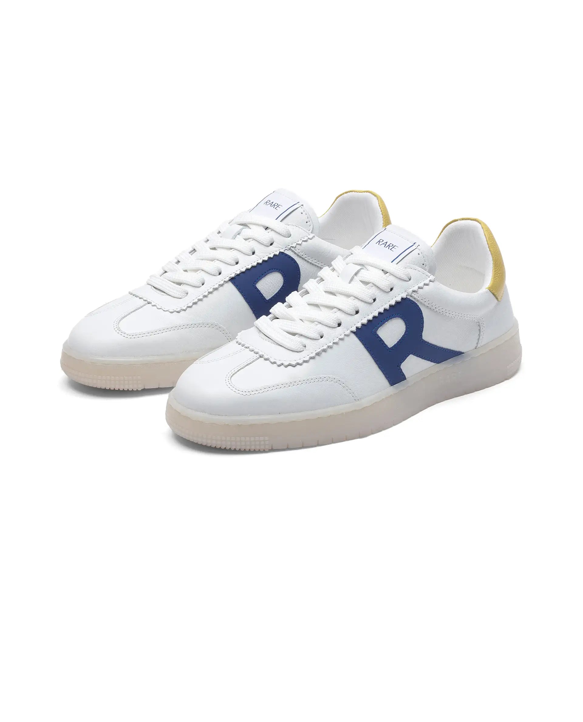 Rare Rabbit Men's Dorset Navy Lace-Up Closure Sneaker