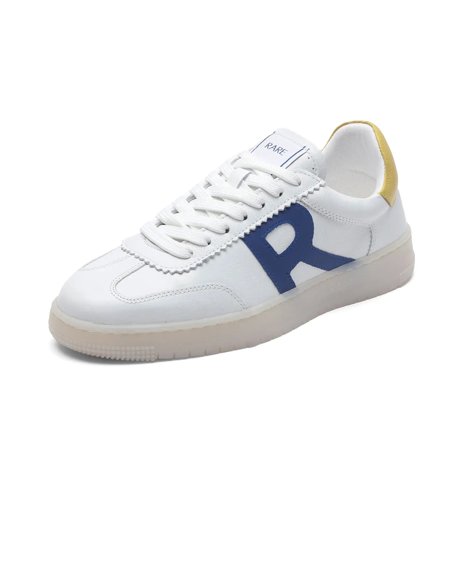 Rare Rabbit Men's Dorset Navy Lace-Up Closure Sneaker