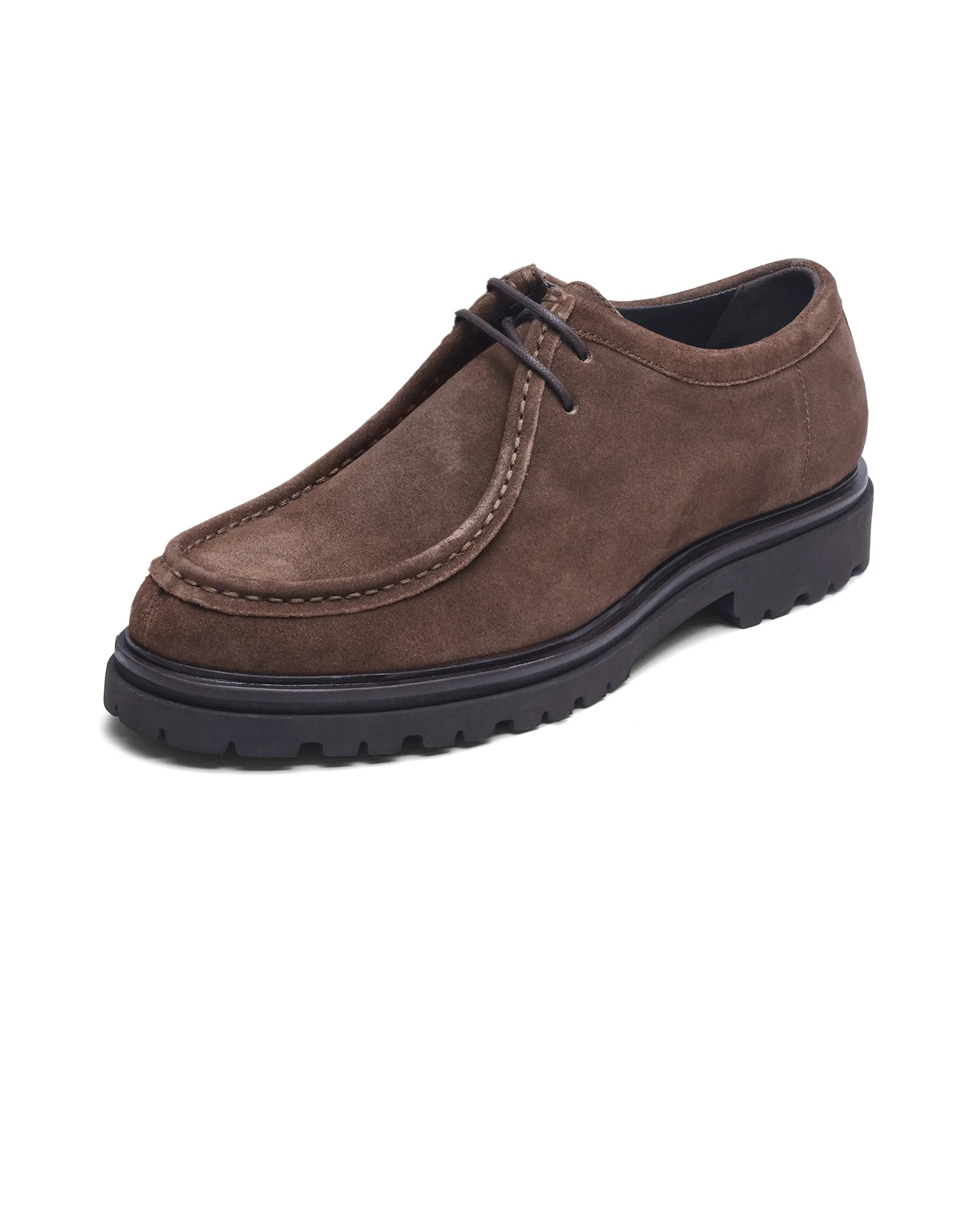 Rare Rabbit Men Seoul Dark Brown Lace-Up Shoes