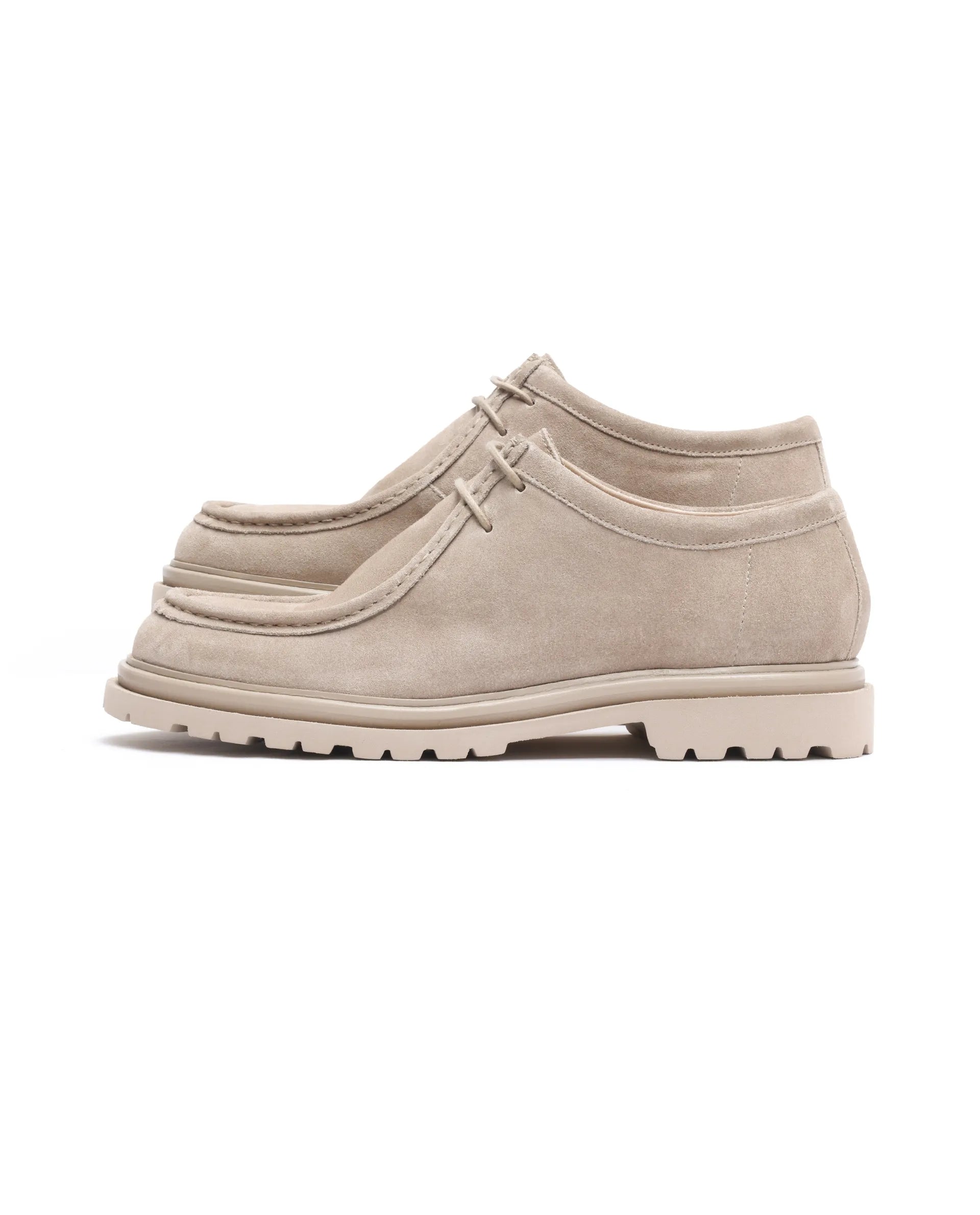 Rare Rabbit Men Seoul Light Beige Lace-Up Shoes
