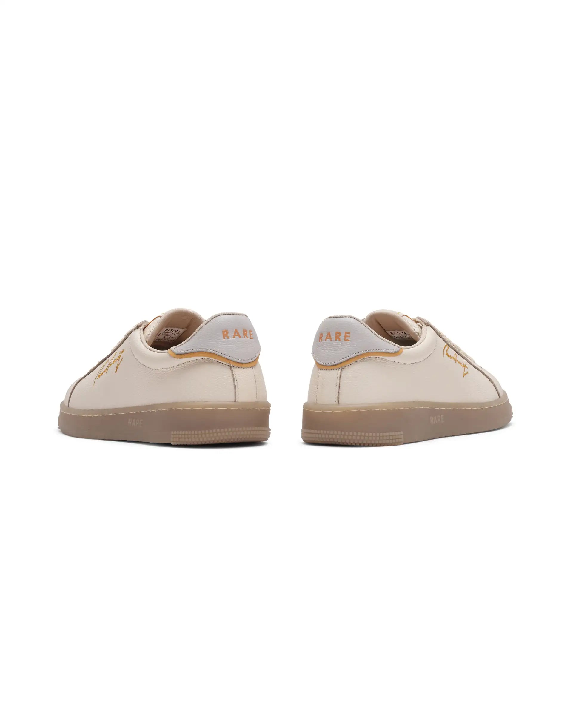 Rare Rabbit Men Elton Beige Lace-Up Closure Sneaker