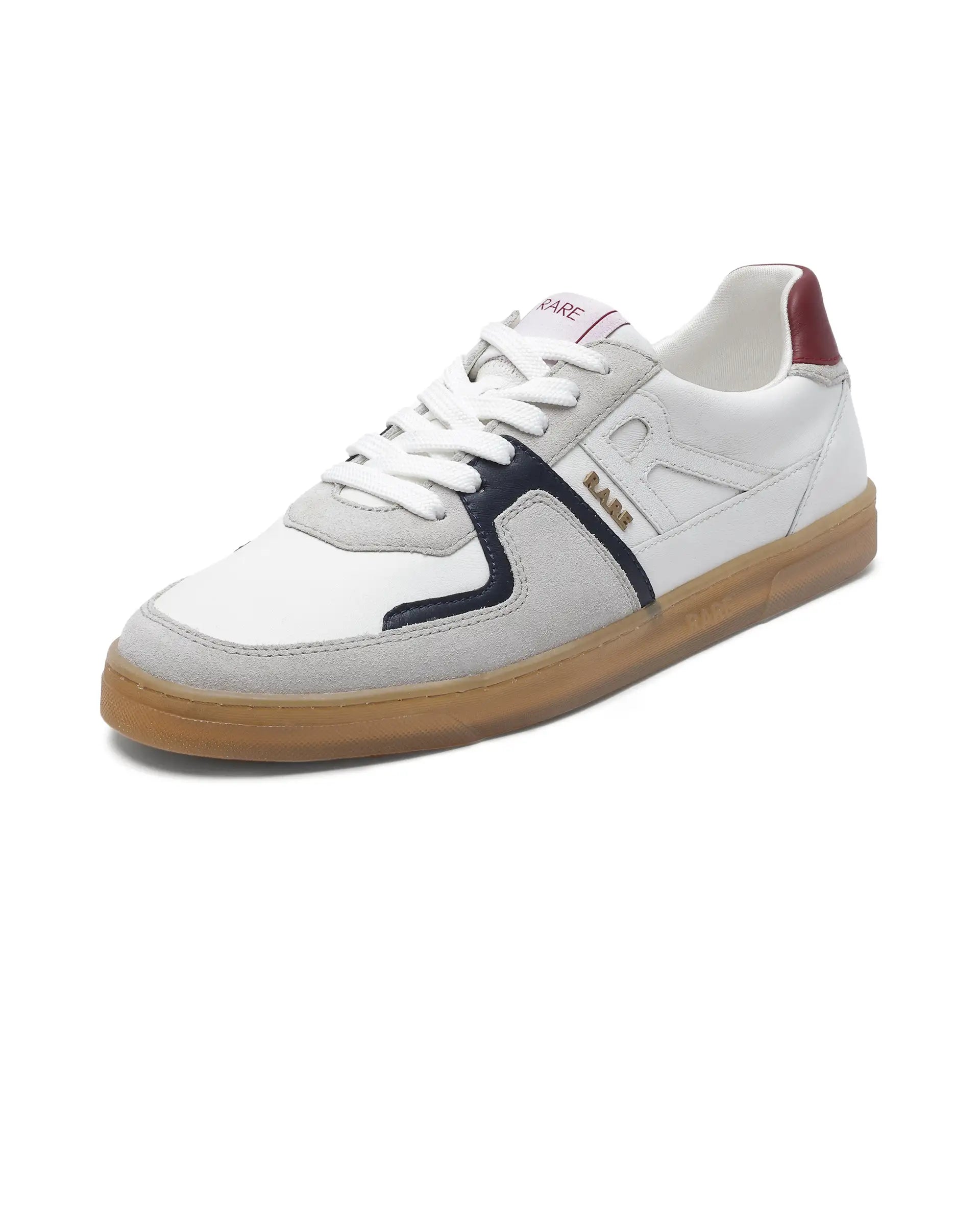 Rare Rabbit Men Pegasus White Lace-Up Shoes