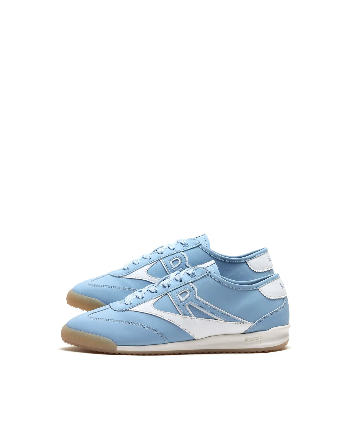Rare Rabbit Men's Sozo Blue Micro Fiber Leather Sneaker