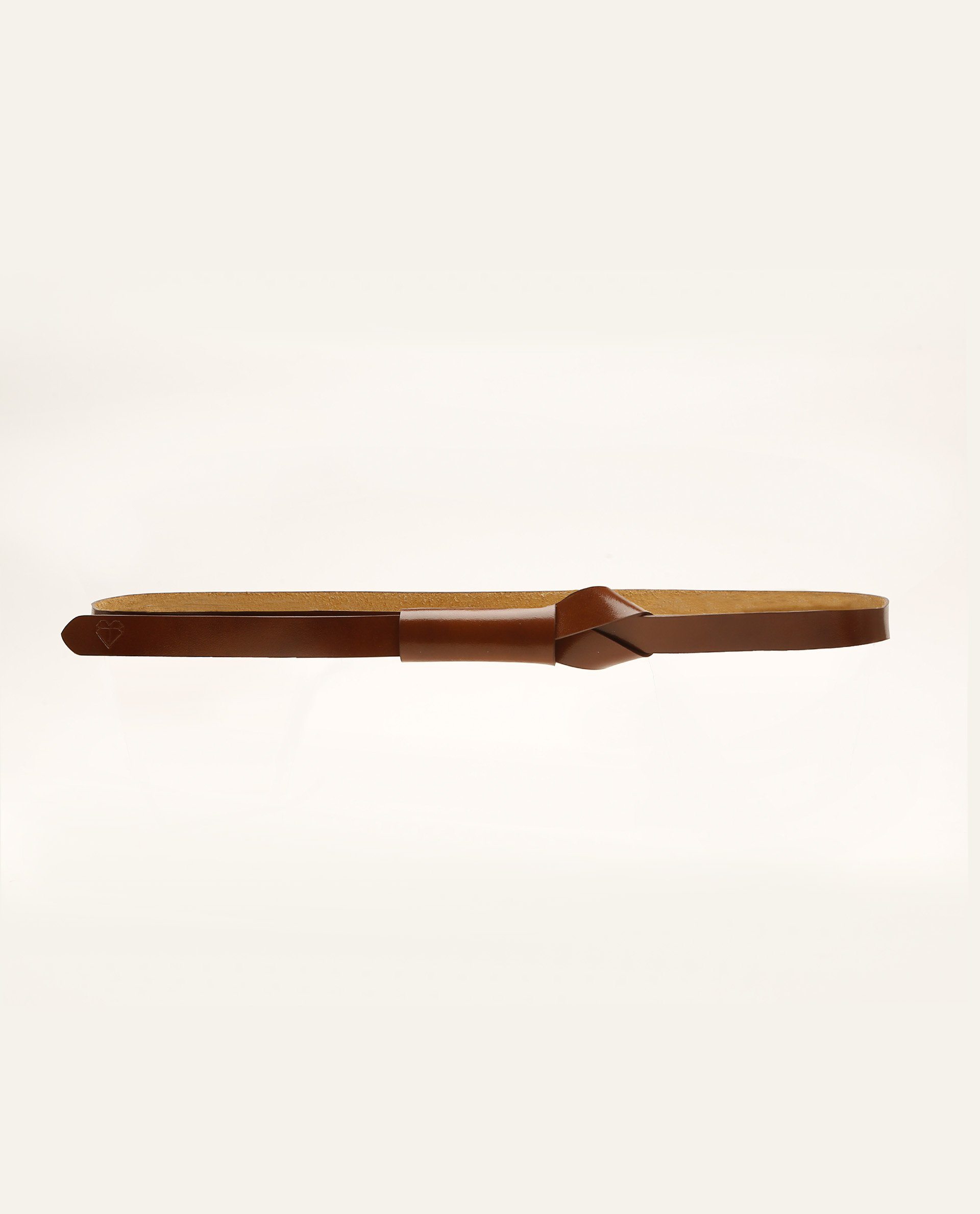 Spainish-Womens Leather Belt -Tan