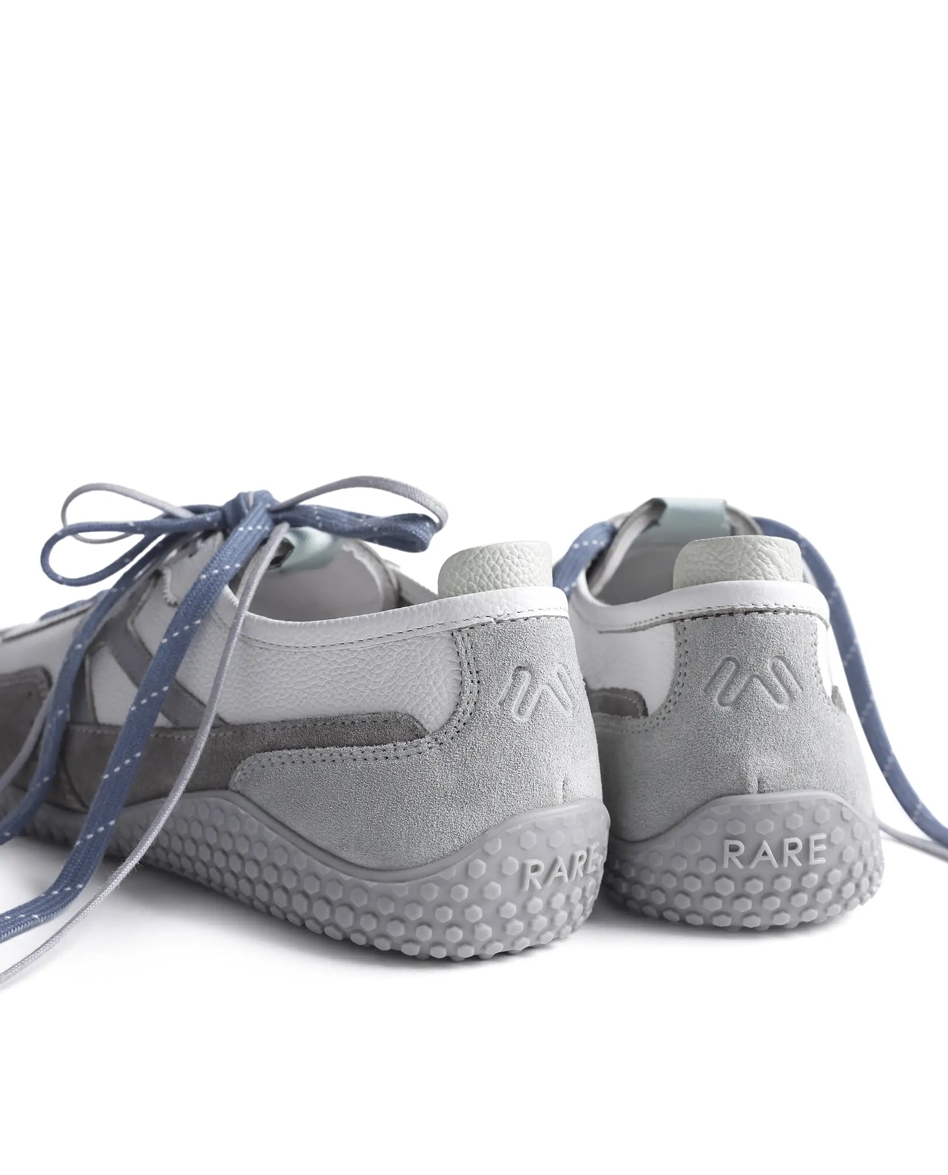 Rarez Men's Sugoi Membo Primary Grey/Sage Leather Regular Sneaker