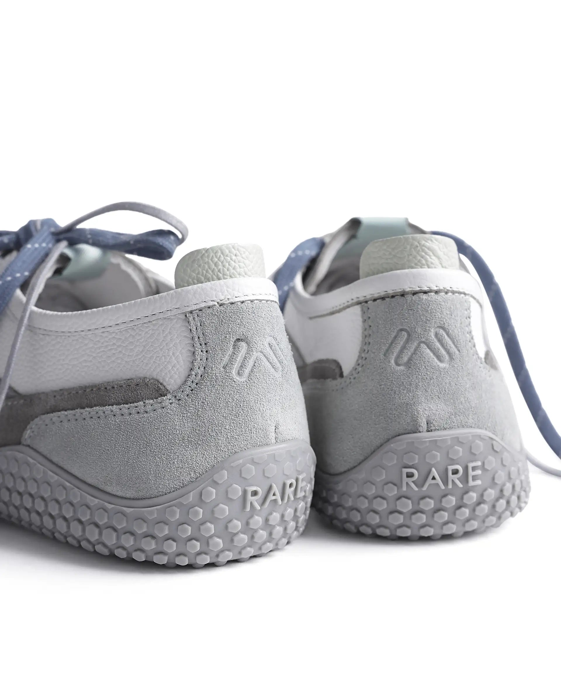 Rarez Men's Sugoi Membo Primary Grey/Sage Leather Regular Sneaker