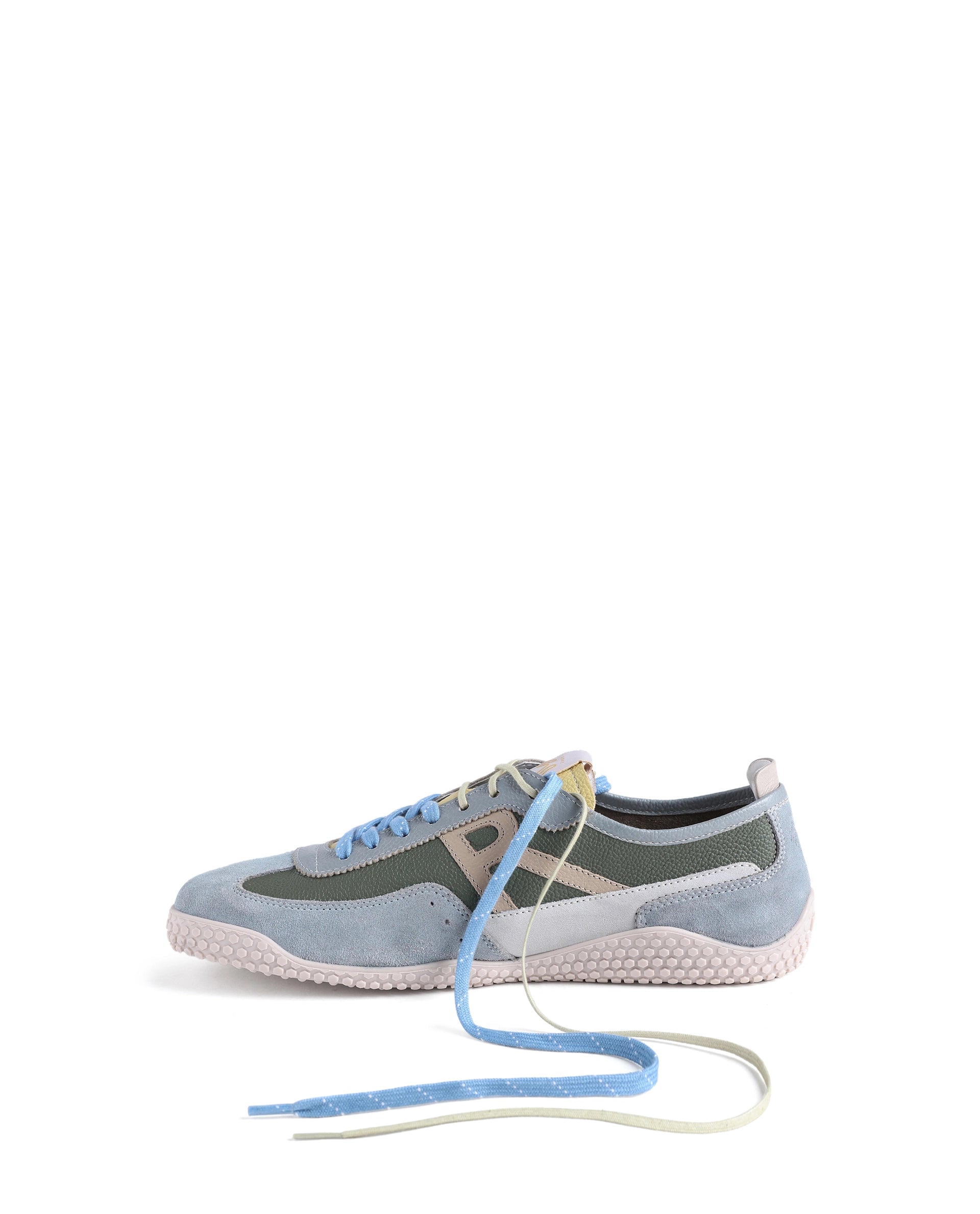 Rarez Men's Sugoi Membo Primary Kelp Green Leather Regular Sneaker
