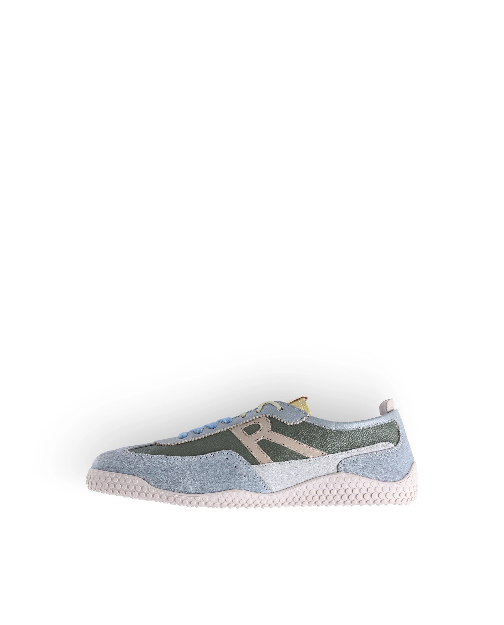 Rarez Men's Sugoi Membo Primary Kelp Green Leather Regular Sneaker
