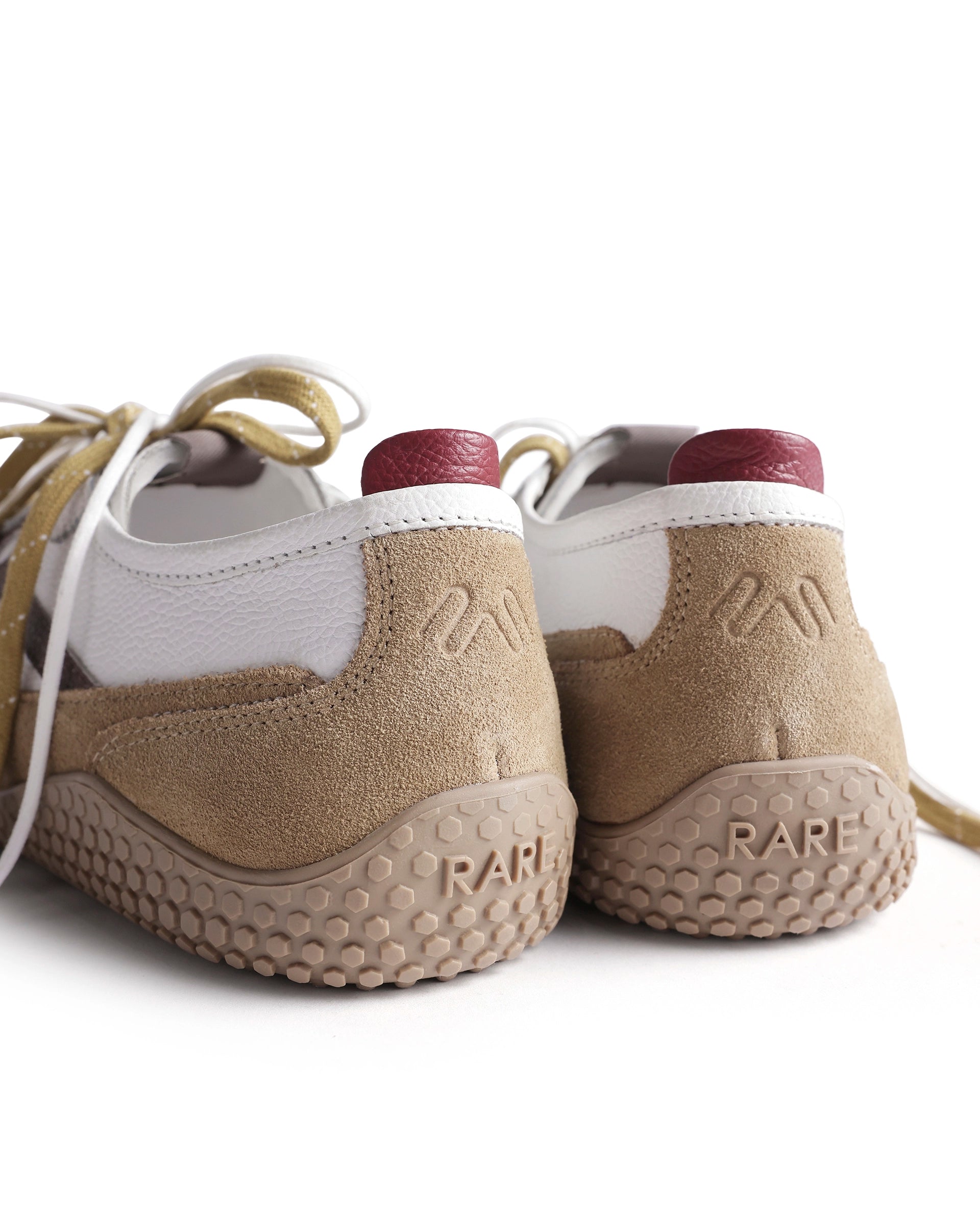 Rarez Men's Sugoi Membo Primary Khaki Leather Regular Sneaker