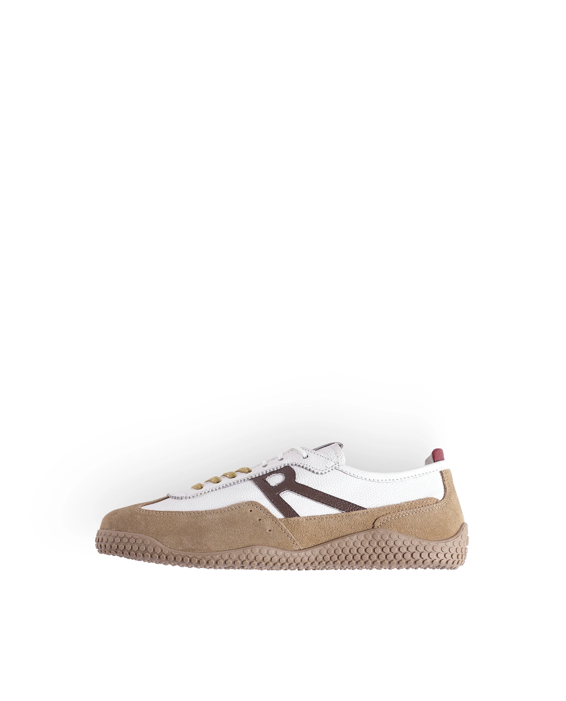 Rarez Men's Sugoi Membo Primary Khaki Leather Regular Sneaker