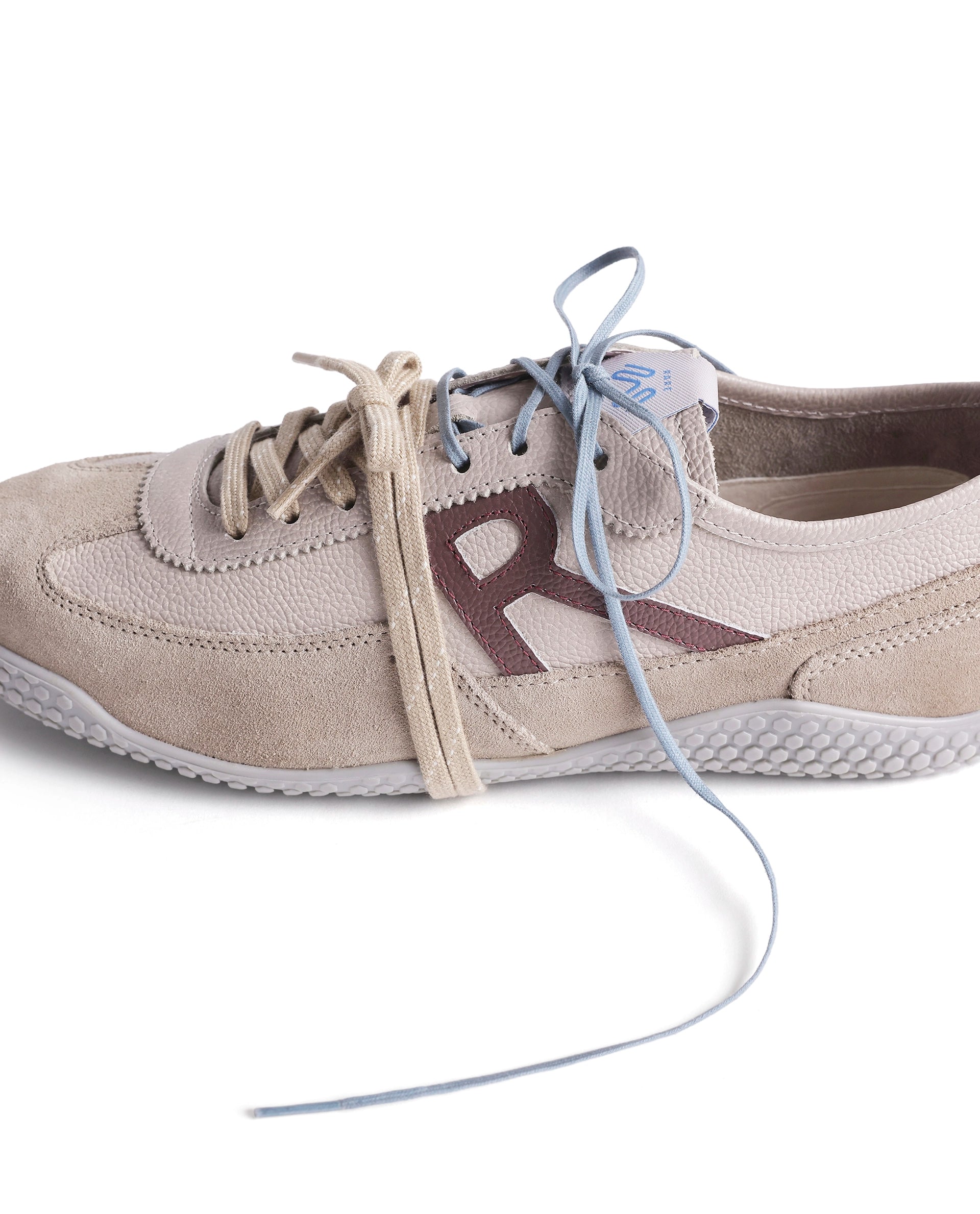 Rarez Men's Sugoi Membo Light Texas Pink Leather Regular Sneaker