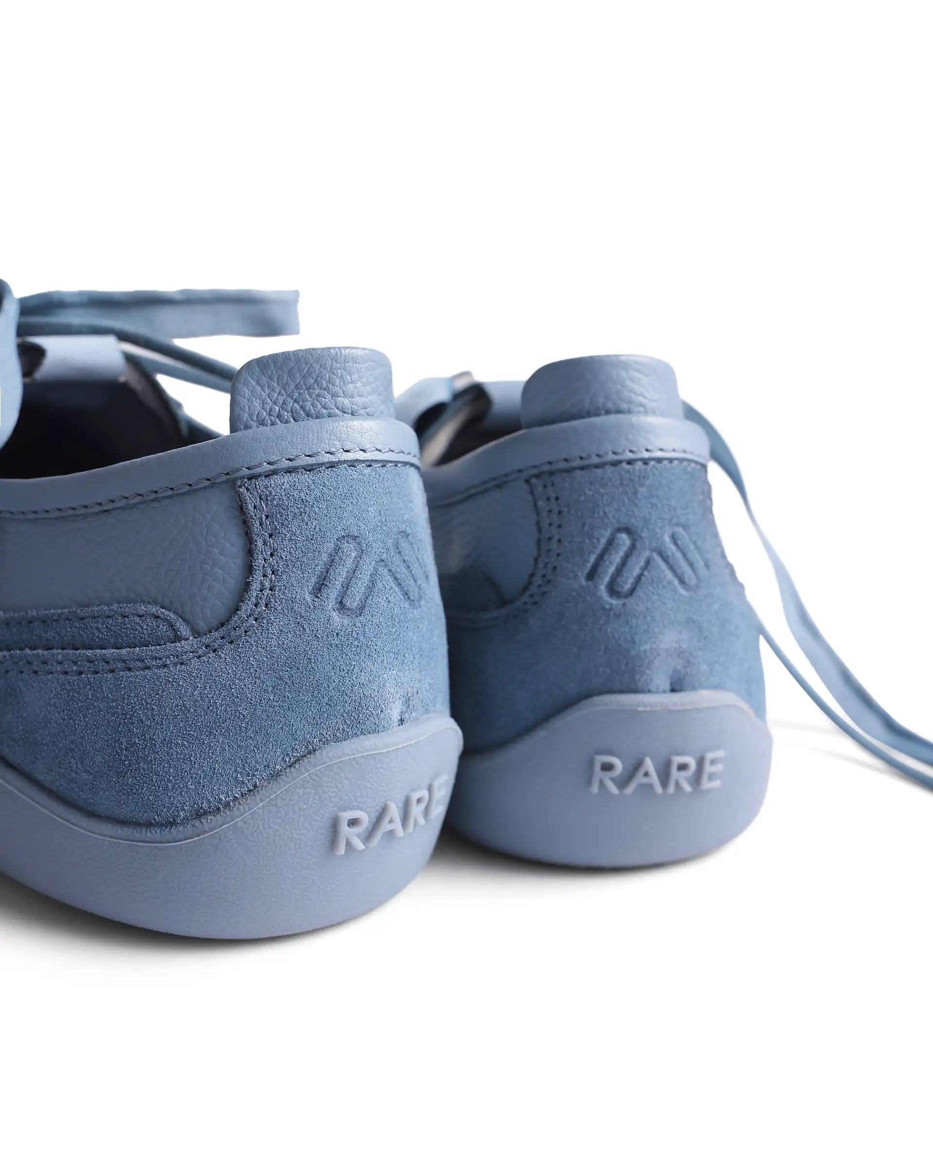 Rarez Men's Sugoi Still Primary Cobalt Leather Regular Sneaker