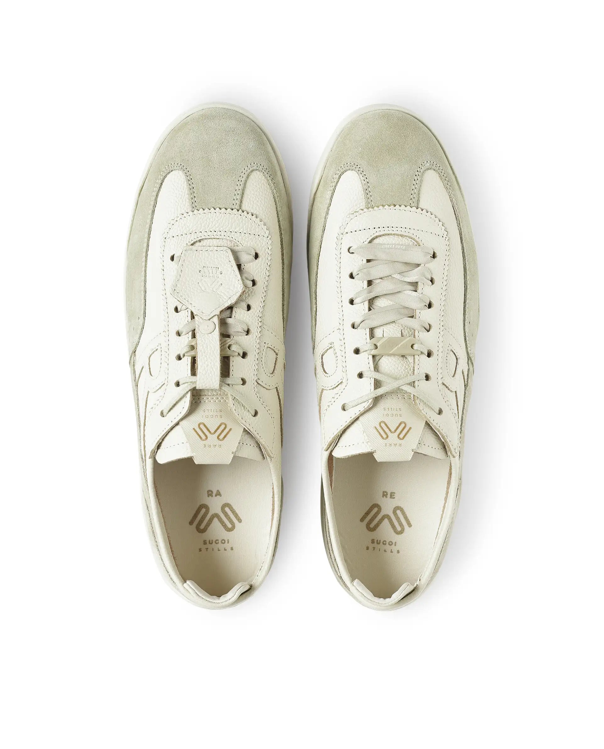 Rarez Men's Sugoi Still Dusky Yellow Leather Regular Sneaker