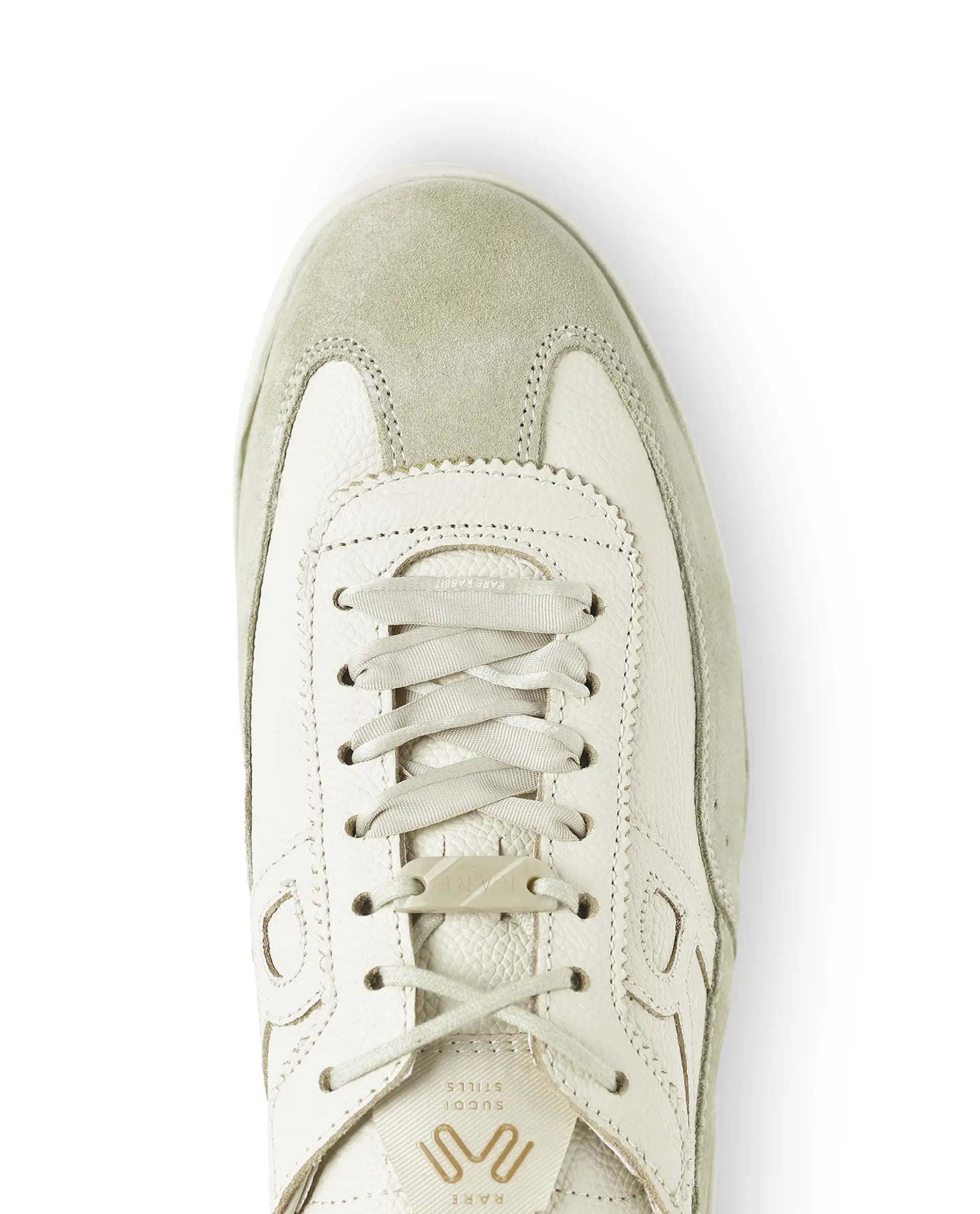 Rarez Men's Sugoi Still Dusky Yellow Leather Regular Sneaker