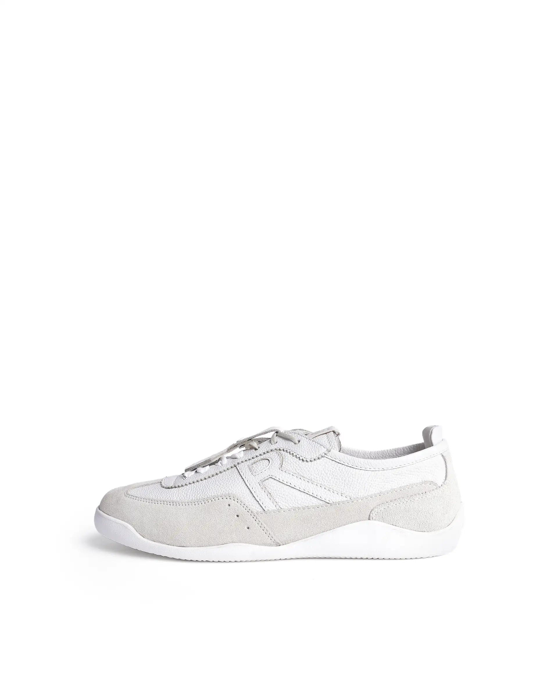 Rarez Men's Sugoi Still Primary Ivory Leather Regular Sneaker