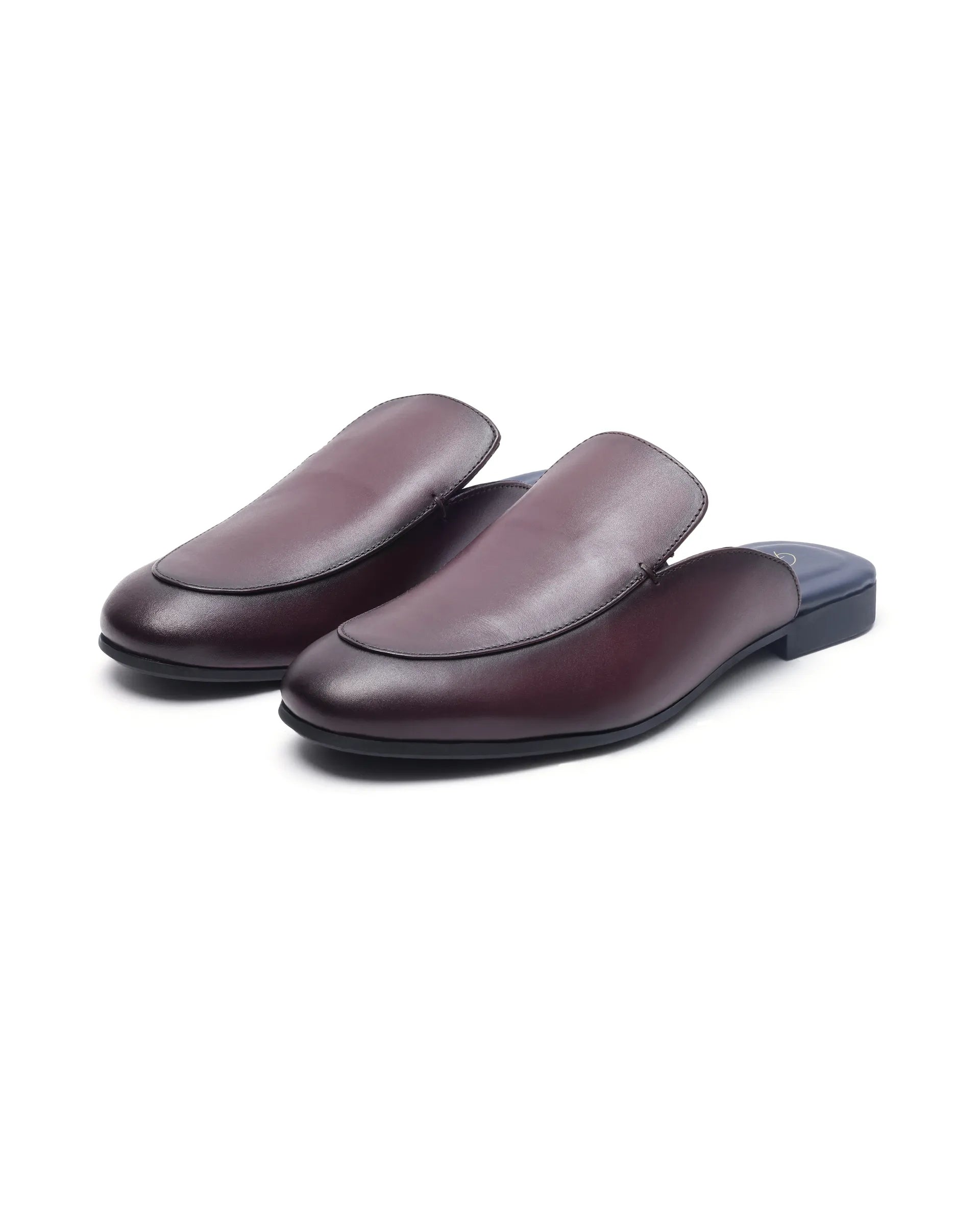 Rare Rabbit Men Sydney Burgundy Slip-On Mule