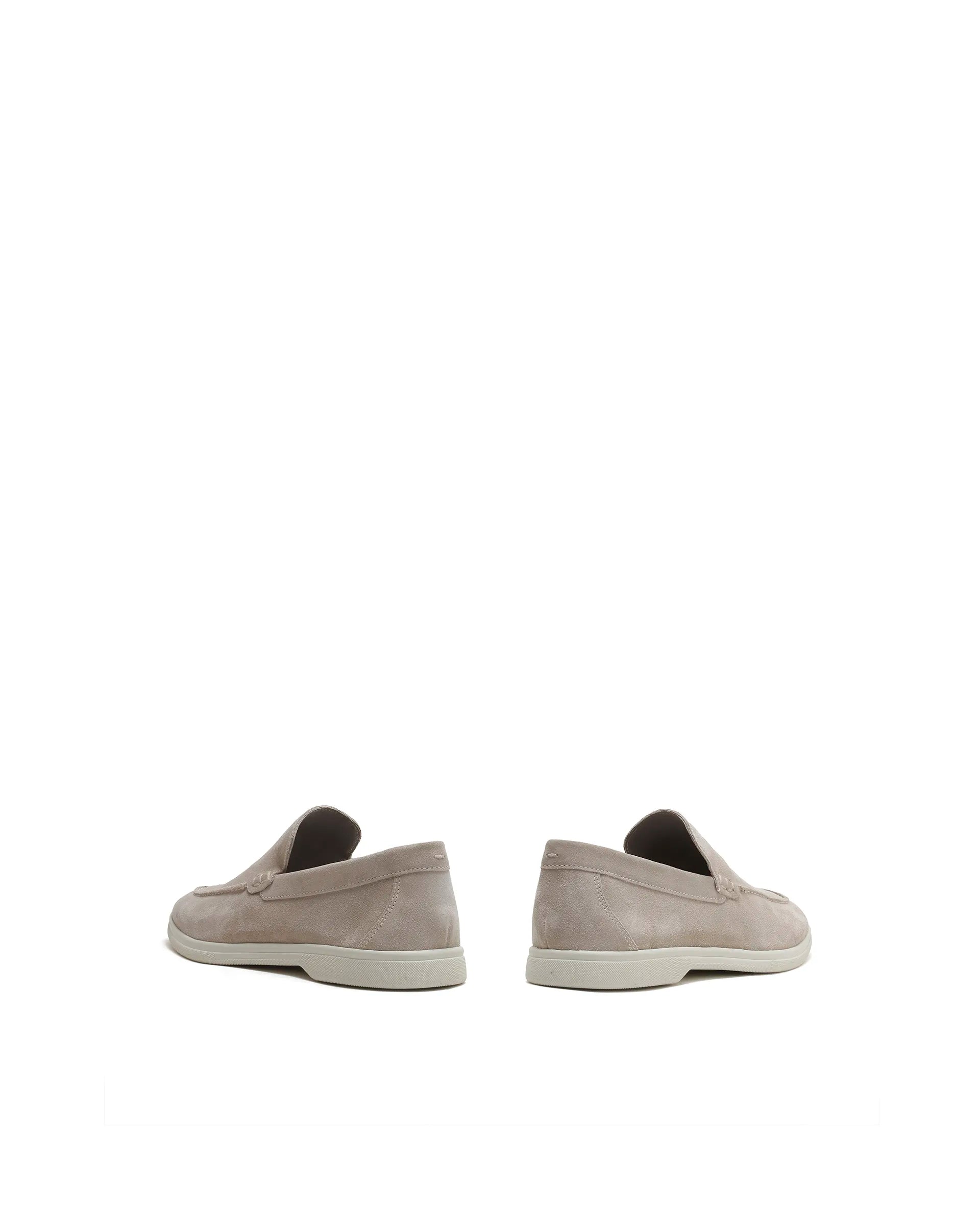 Rarez Mens Velour-S Sand Leather Mocassin