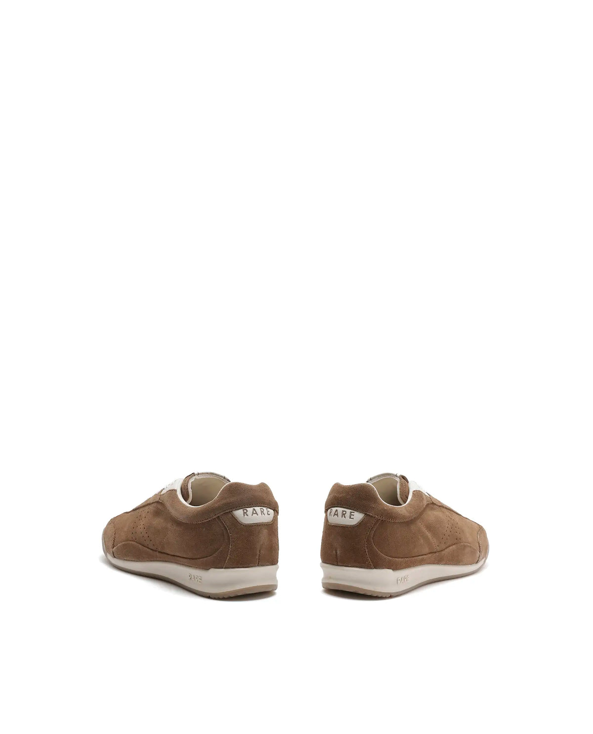 Rarez Mens Wale Tan Suede Sneaker