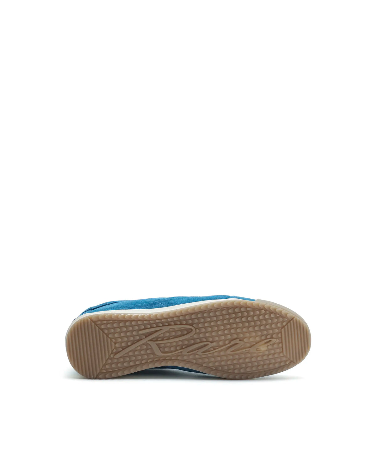 Rarez Mens Wale Teal Suede Sneaker