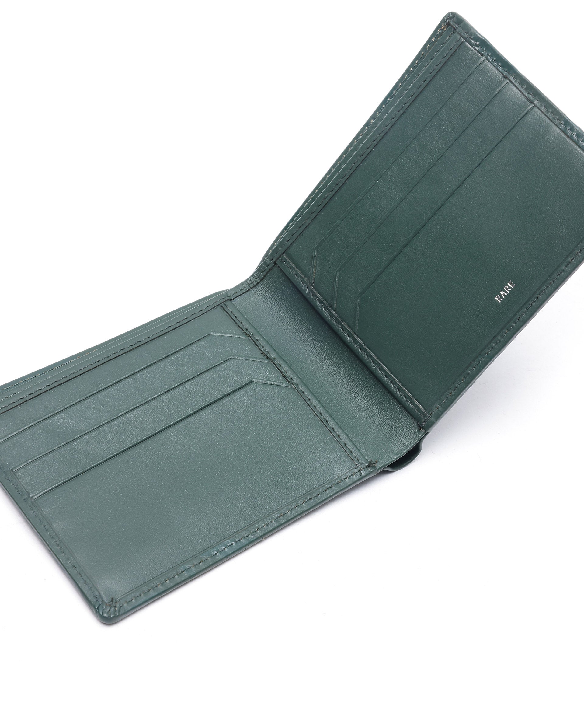 Rare Rabbit Men Rivo Green Wallet