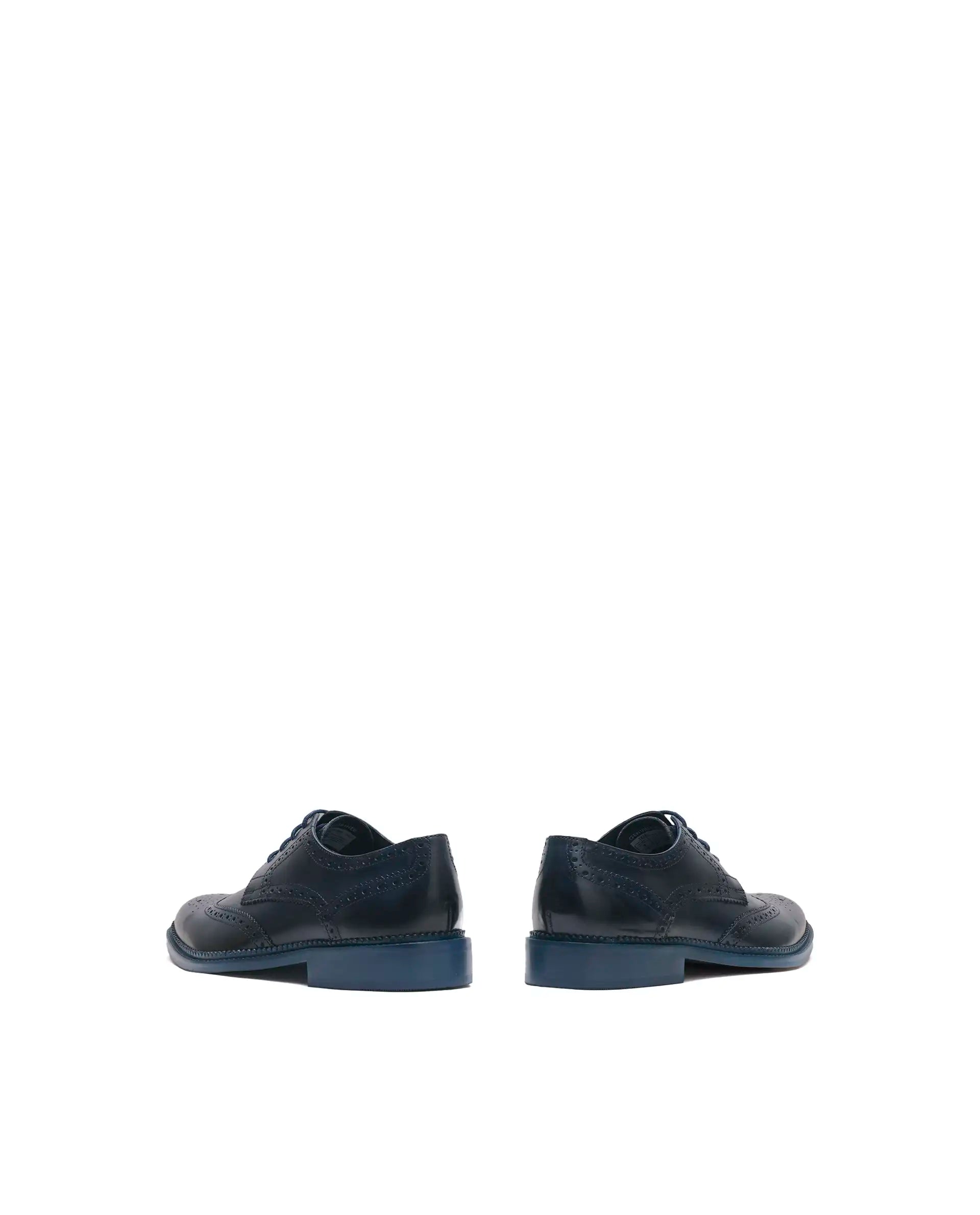 Rarez Men's Zeta Dark Teal Leather Formal