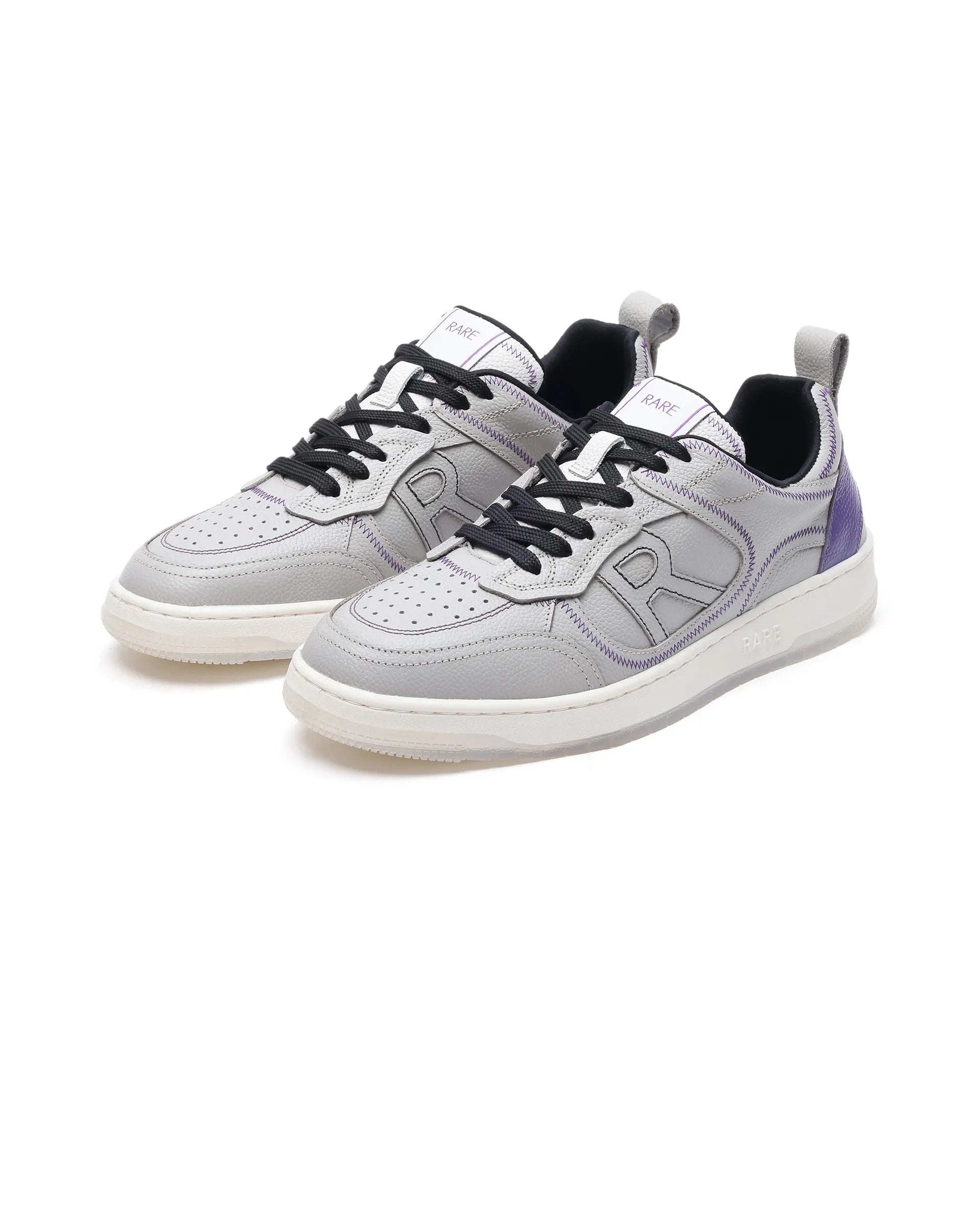 Rare Rabbit Men Zion Cement Lace-Up Closure Sneaker