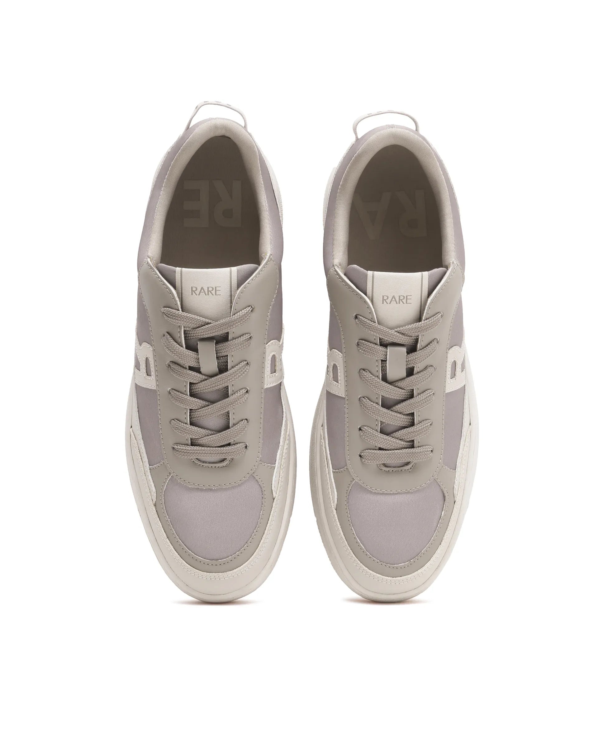 Rarez Men's Zora Light Mocha Micro fiber Regular Sneaker