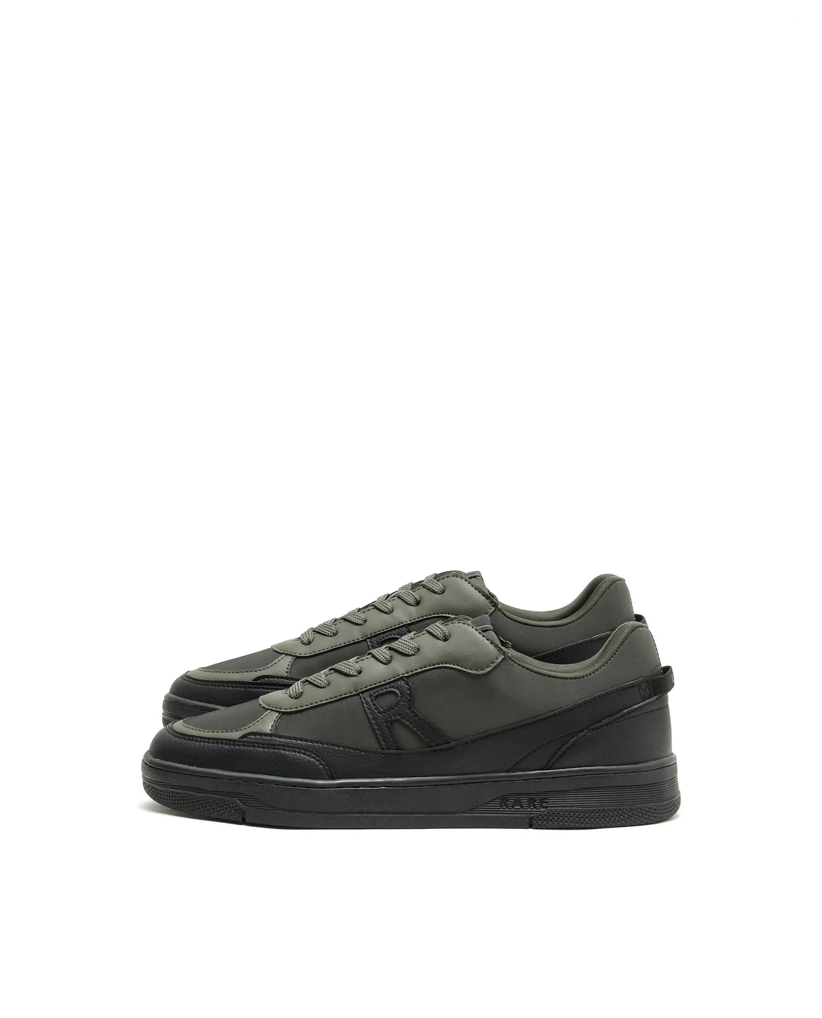 Rarez Men's Zora Dark Olive Micro fiber Regular Sneaker