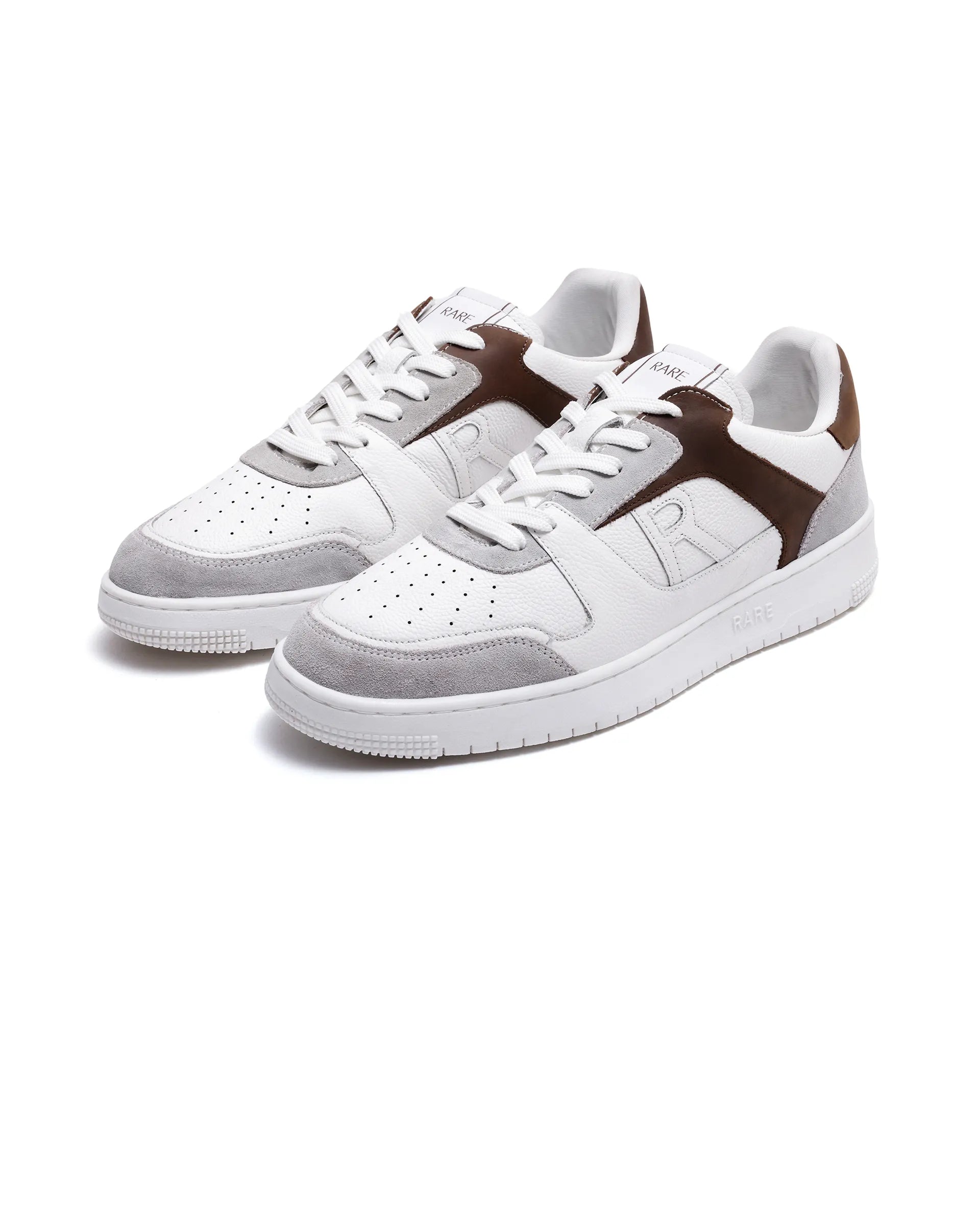 Rare Rabbit Men's Zouk Brown Lace-Up Closure Sneaker