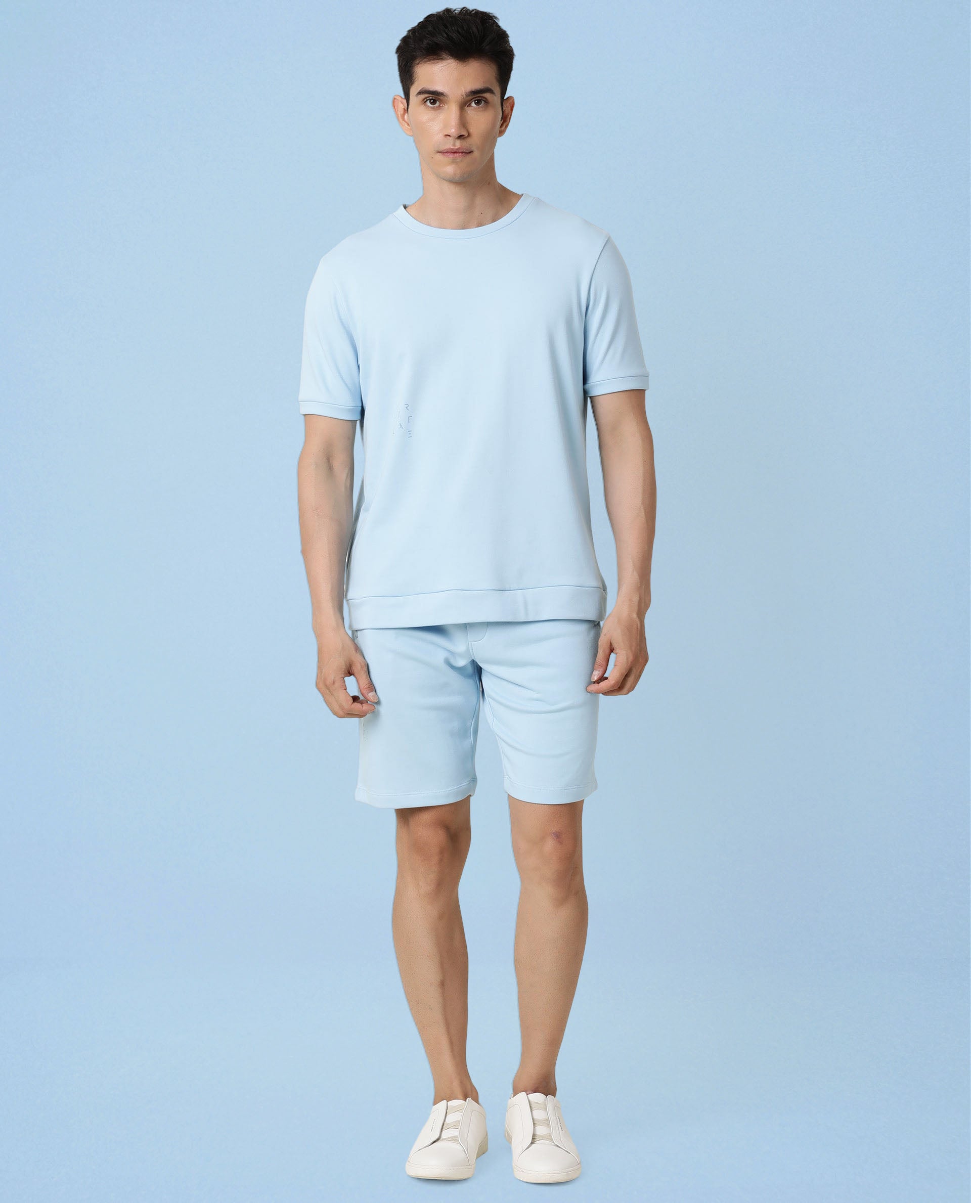 Sweat Tee Clear Blue Men