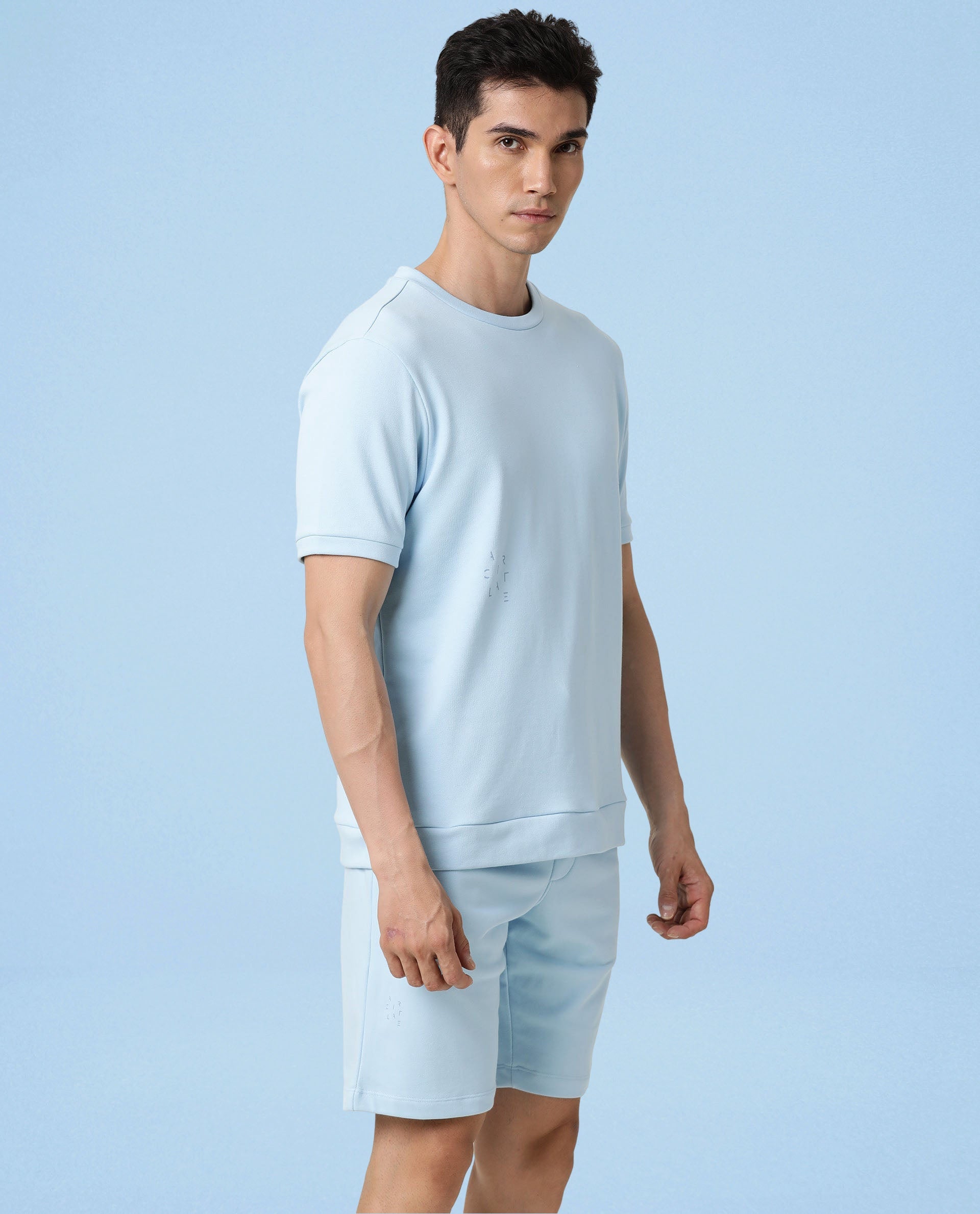 Sweat Tee Clear Blue Men