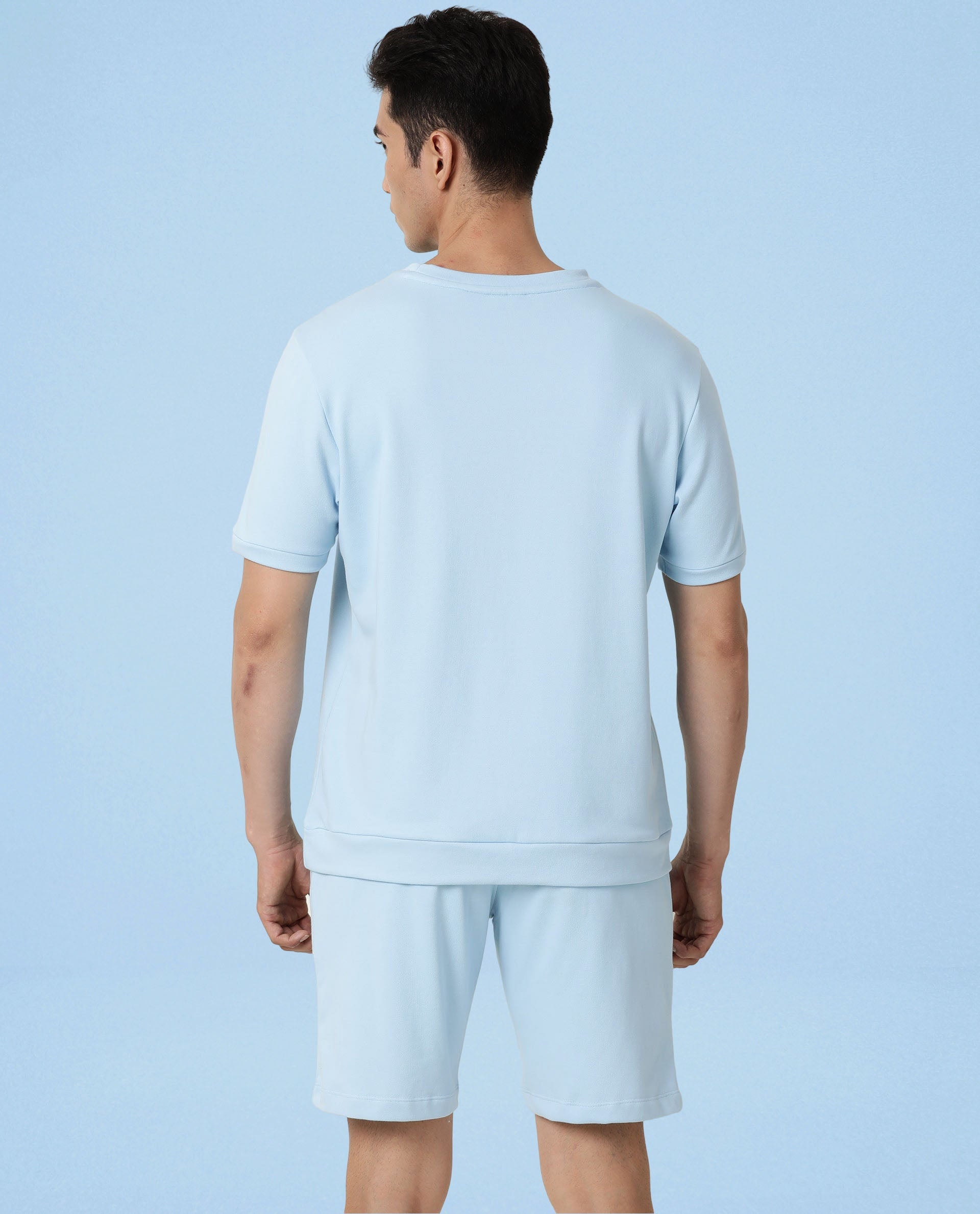 Sweat Tee Clear Blue Men