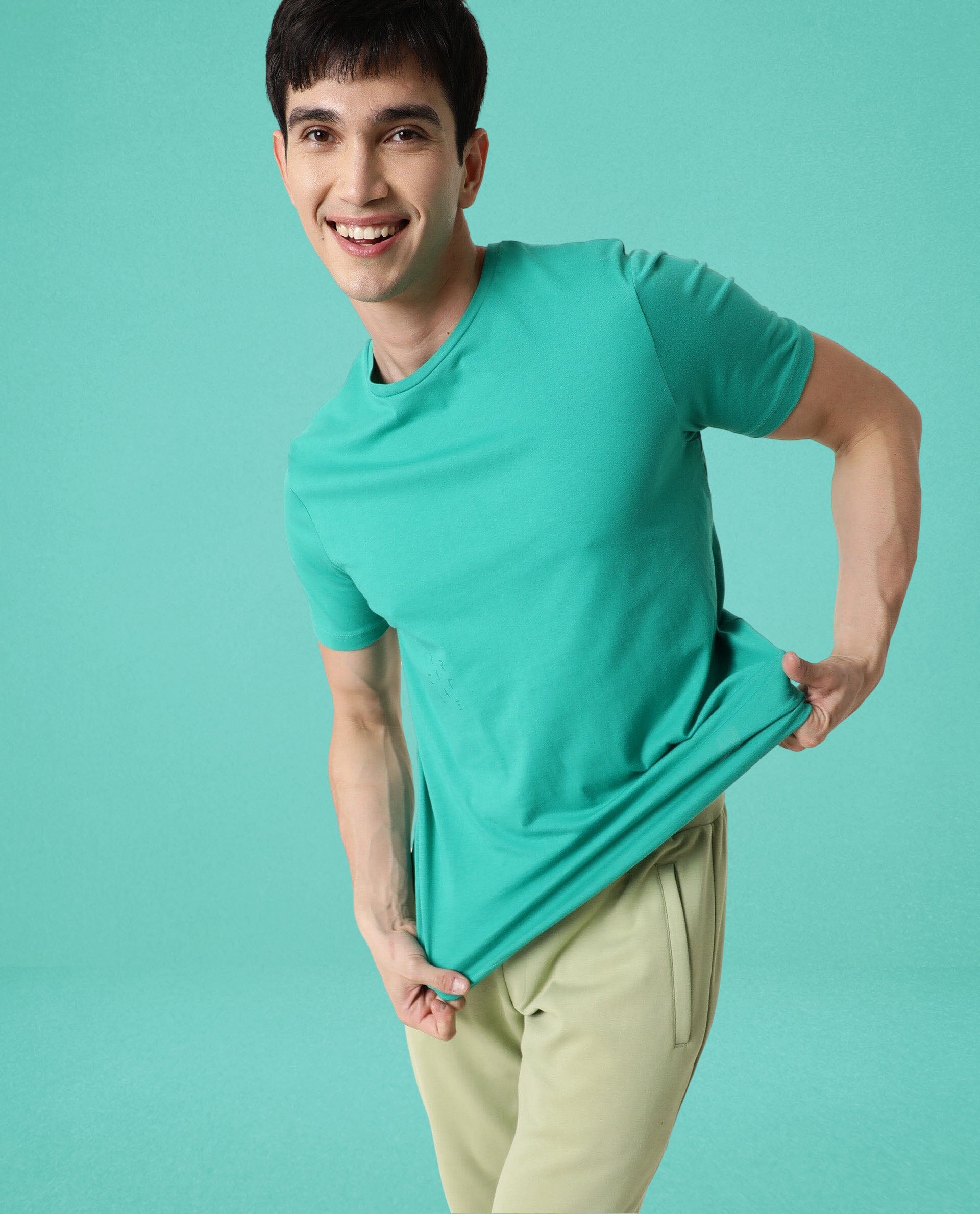 Sweat Tee Emerald Green Men