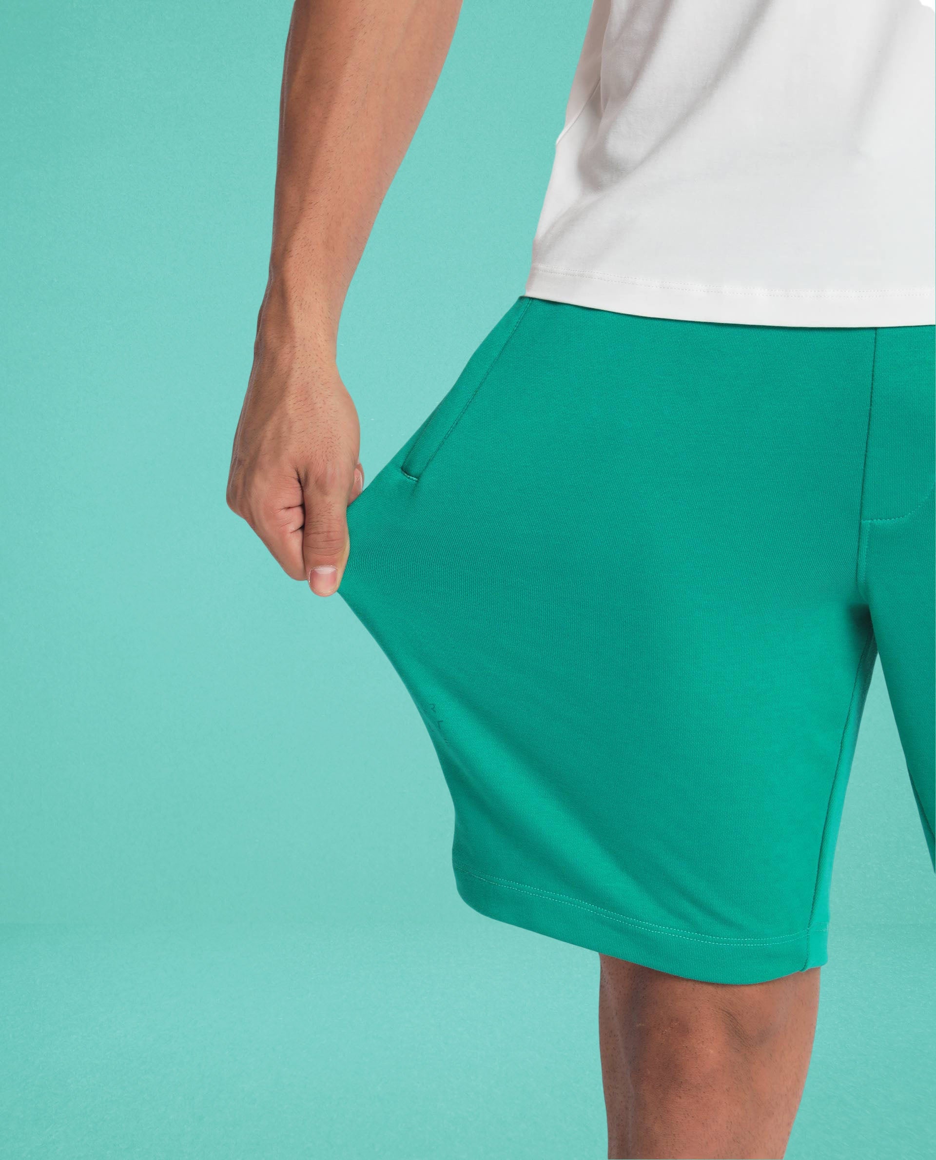 Shorts Emerald Green Men