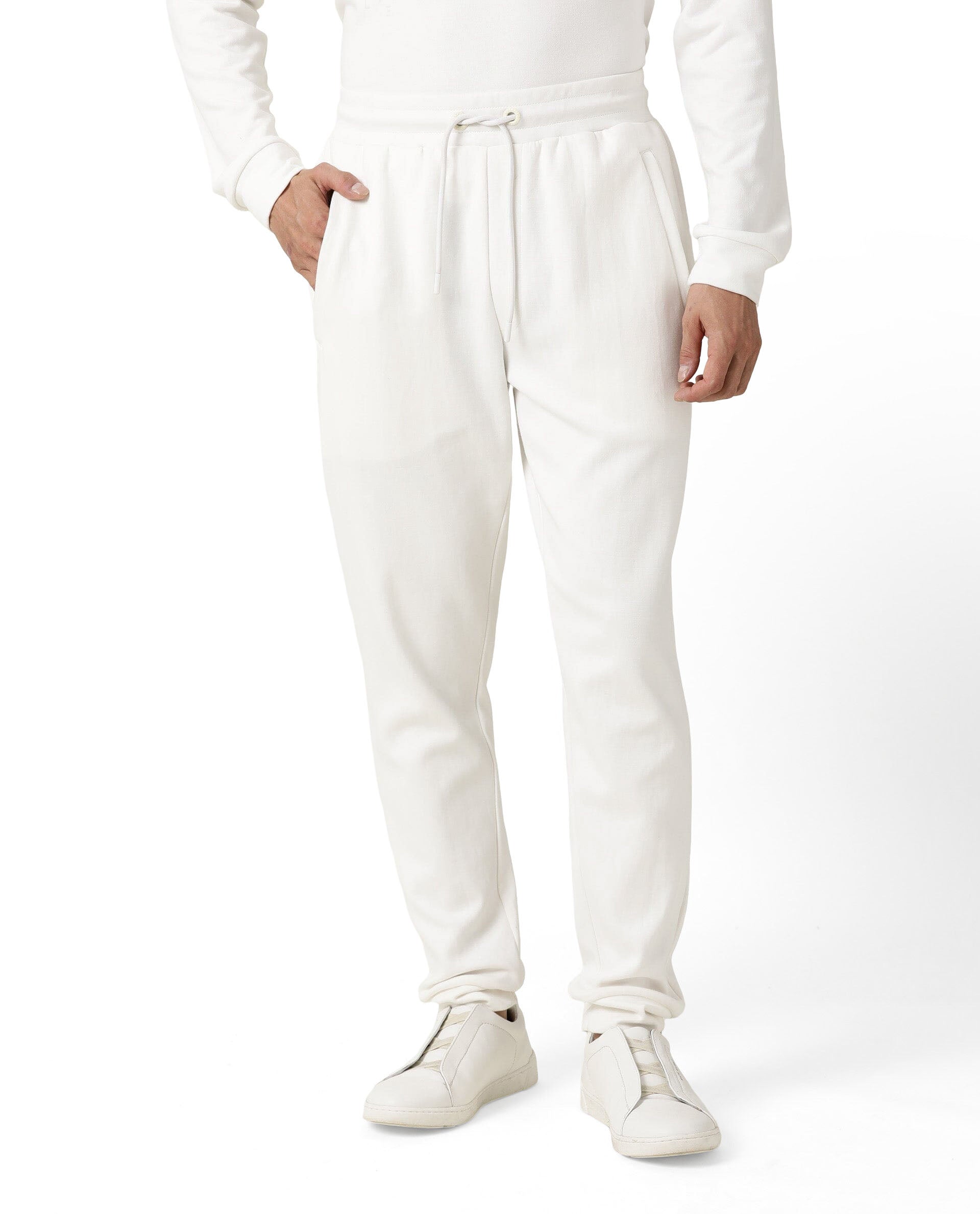 Track Pant Ivory White Men