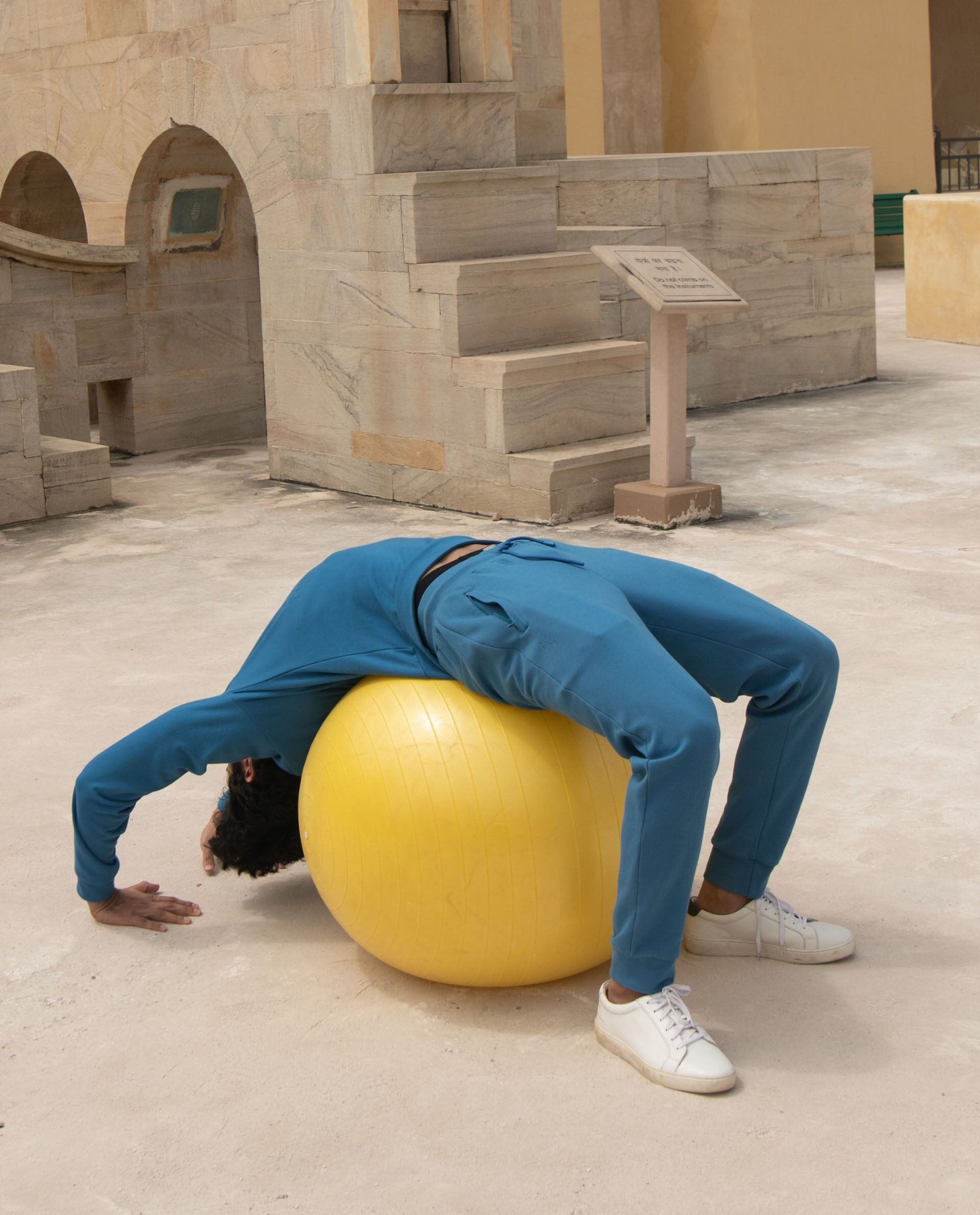 Track Pant Enamel Blue Men